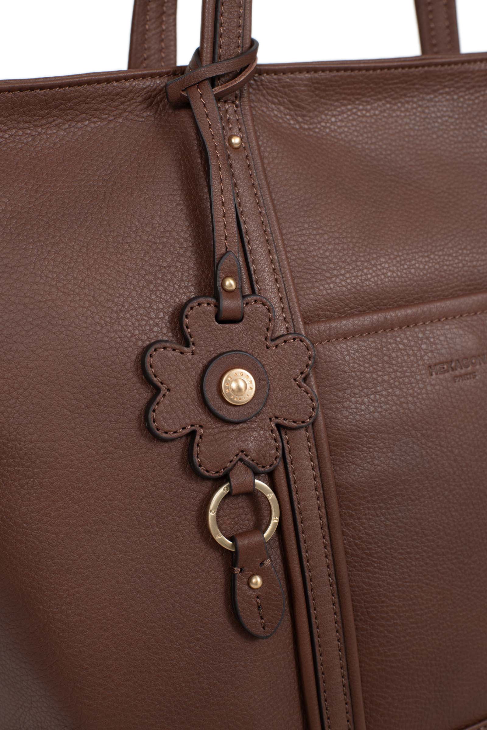 Sac cabas porté épaule - A4 - Cuir de vachette - Image 41