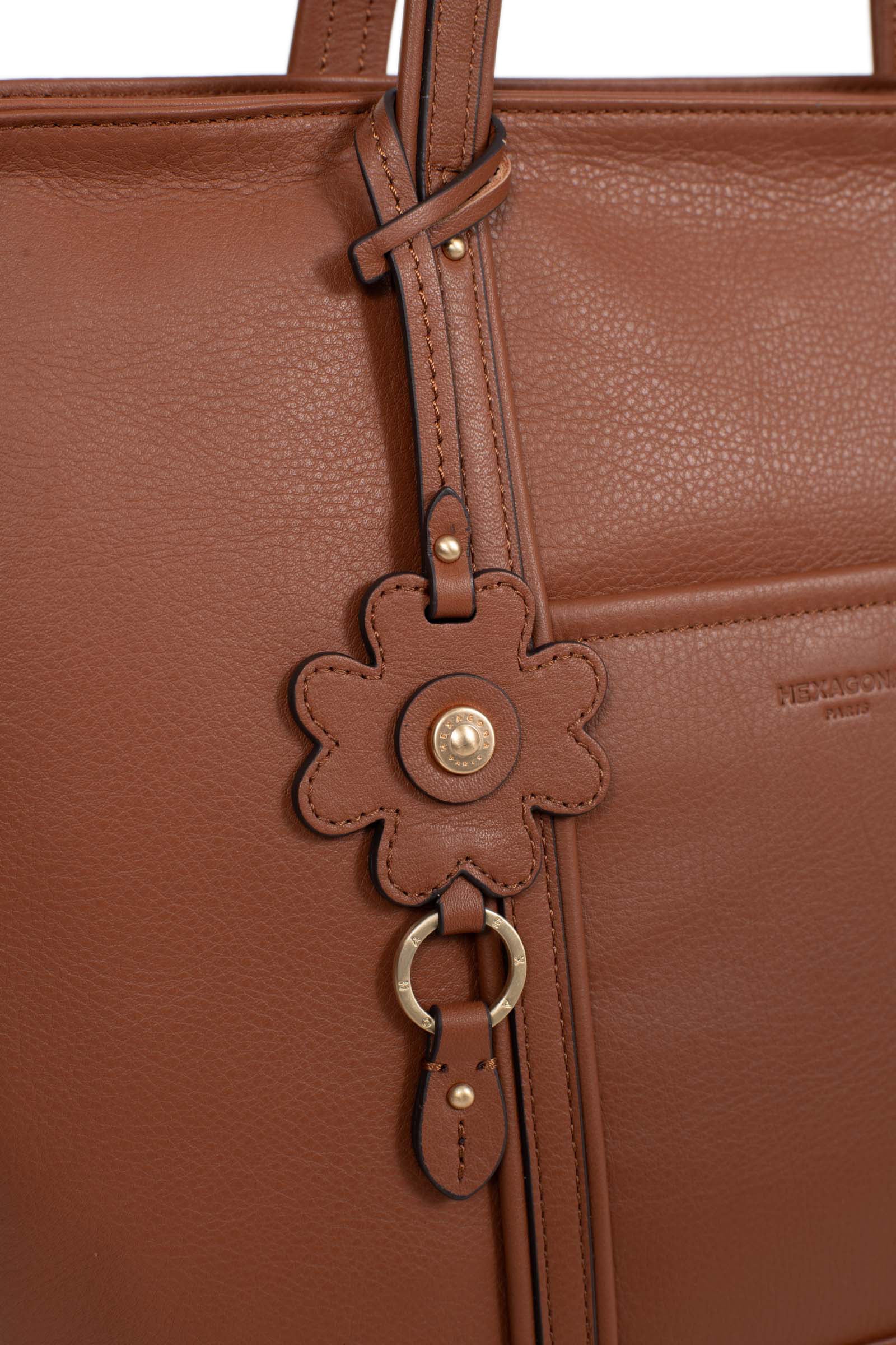Sac cabas porté épaule - A4 - Cuir de vachette - Image 47