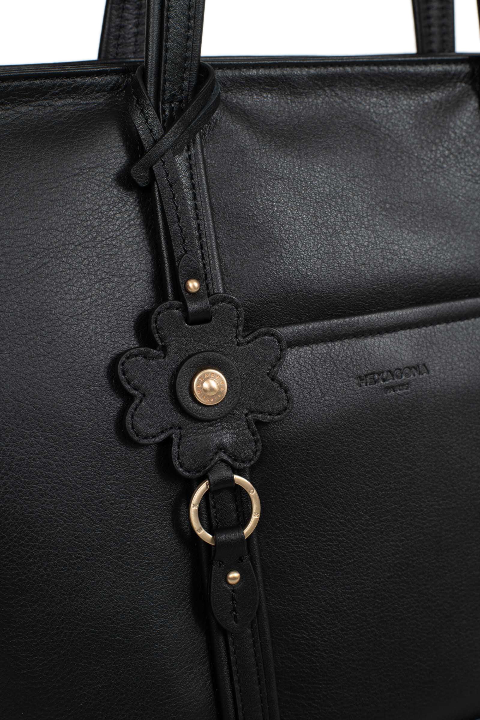 Sac cabas porté épaule - A4 - Cuir de vachette - Image 5