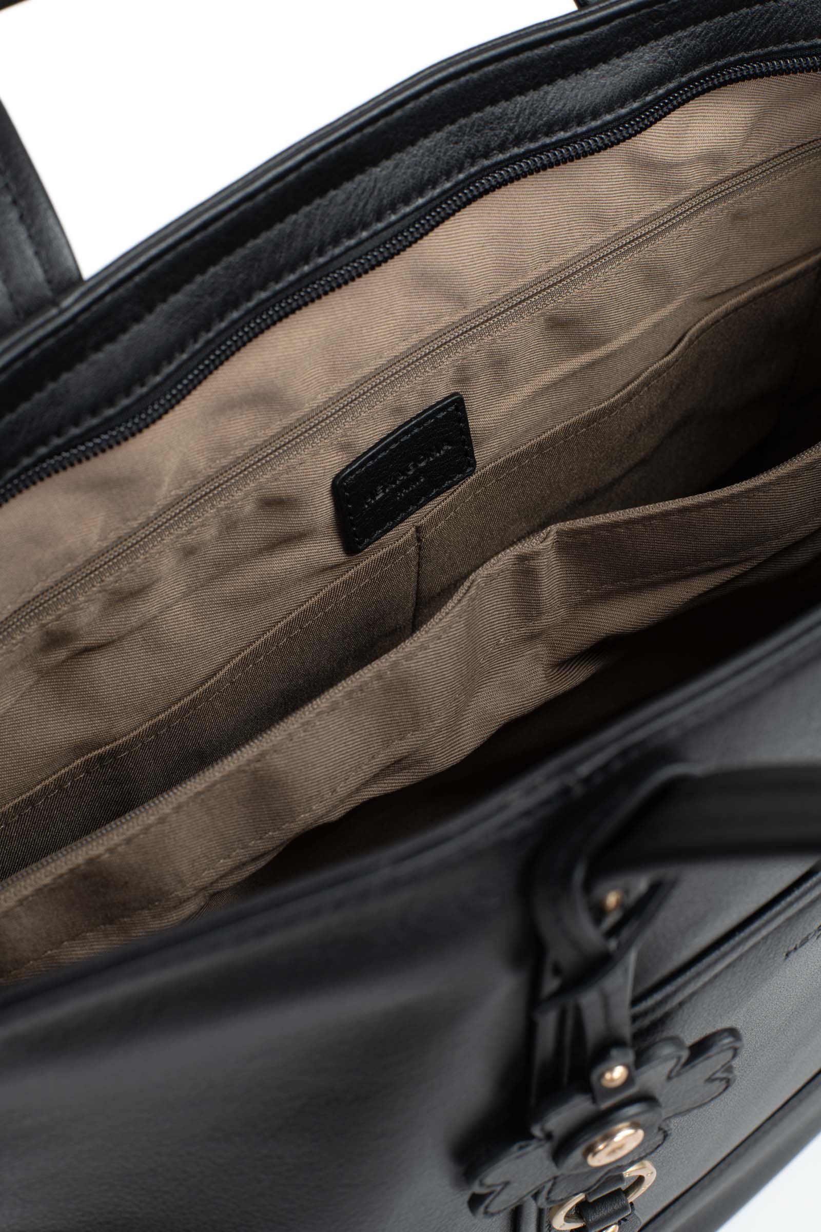 Sac cabas porté épaule - A4 - Cuir de vachette - Image 6