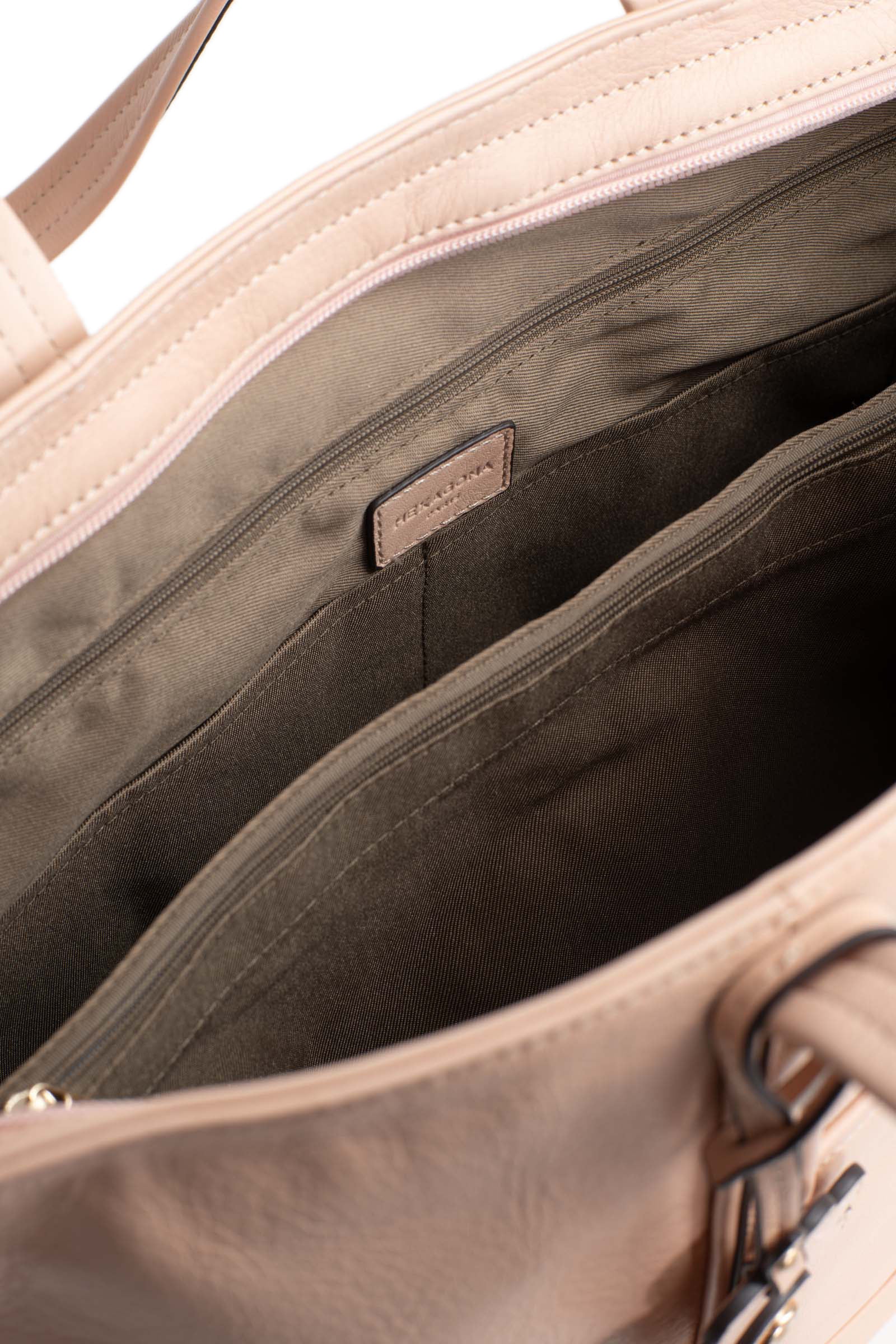 Sac cabas porté épaule - A4 - Cuir de vachette - Image 60