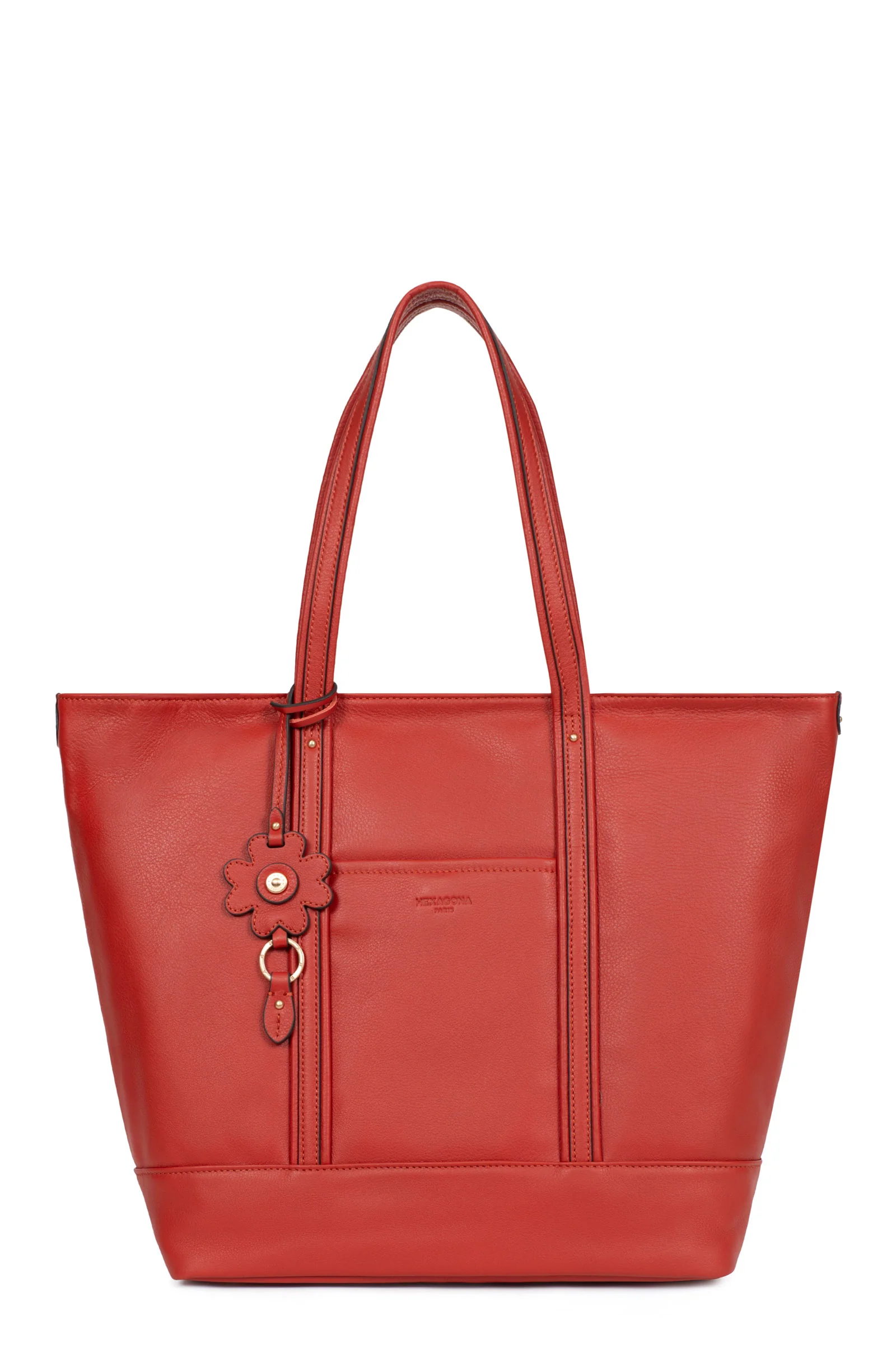 Sac cabas porté épaule - A4 - Cuir de vachette - Image 7