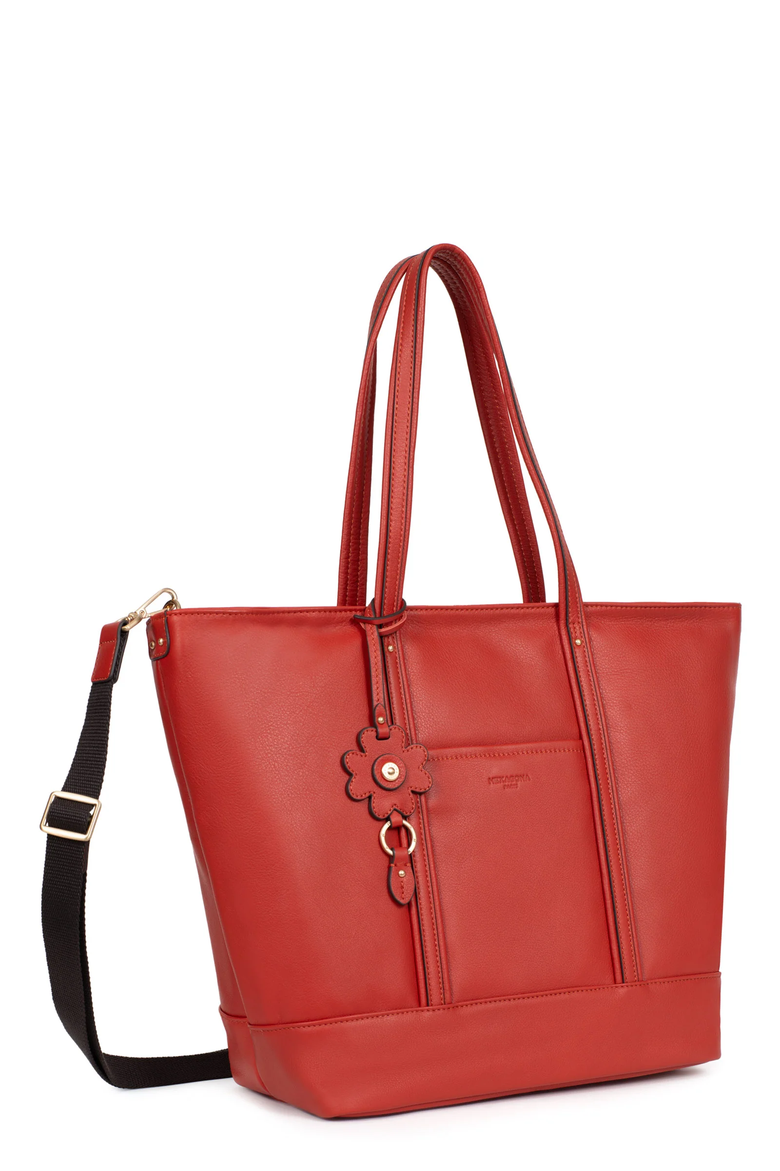 Sac cabas porté épaule - A4 - Cuir de vachette - Image 9