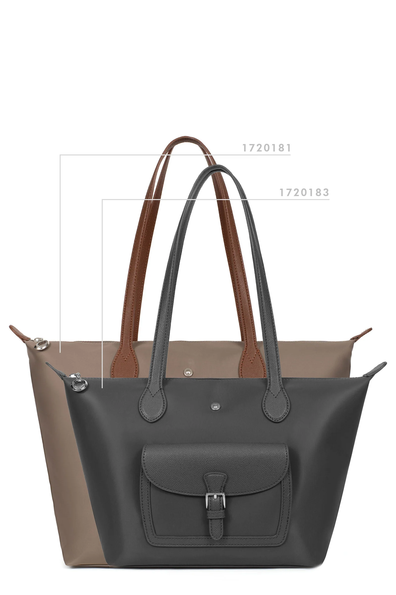 Sac cabas porté épaule - A4 - Grand - Image 7
