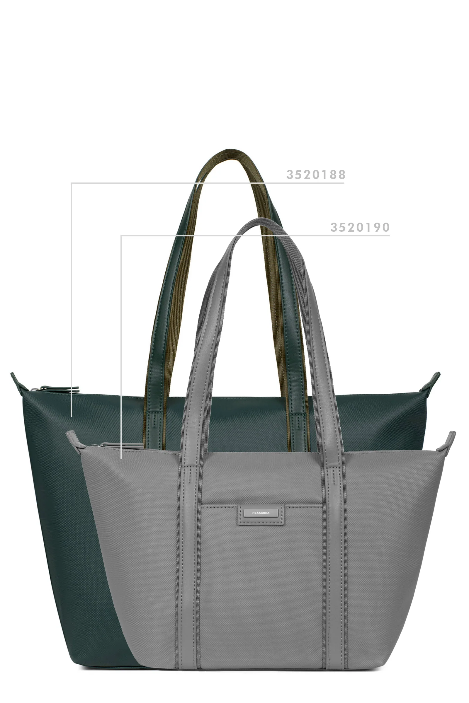 Sac cabas porté épaule - A4 - Grand - Image 7