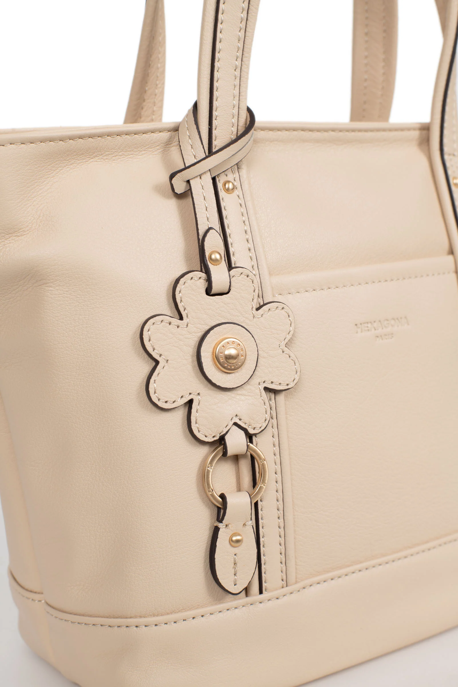 Sac cabas porté main - Cuir de vachette - Image 19