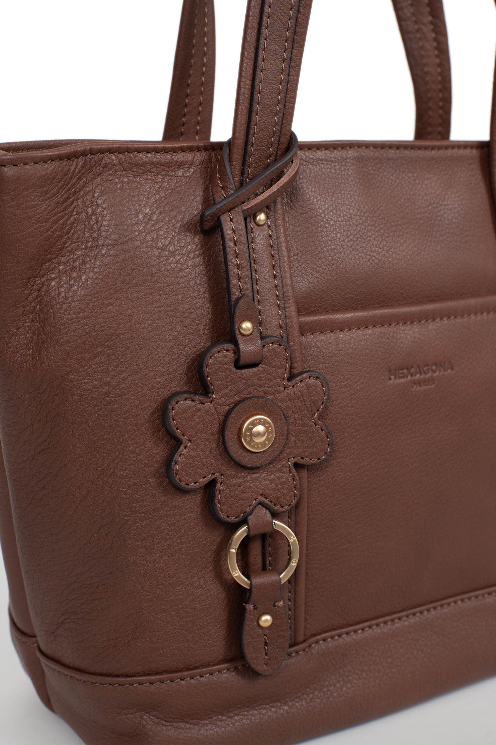 Sac cabas porté main - Cuir de vachette - Image 34