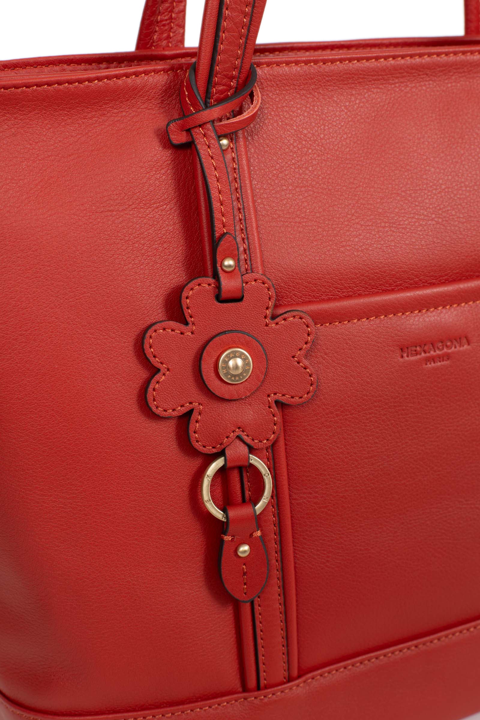 Sac cabas porté main - Cuir de vachette - Image 11