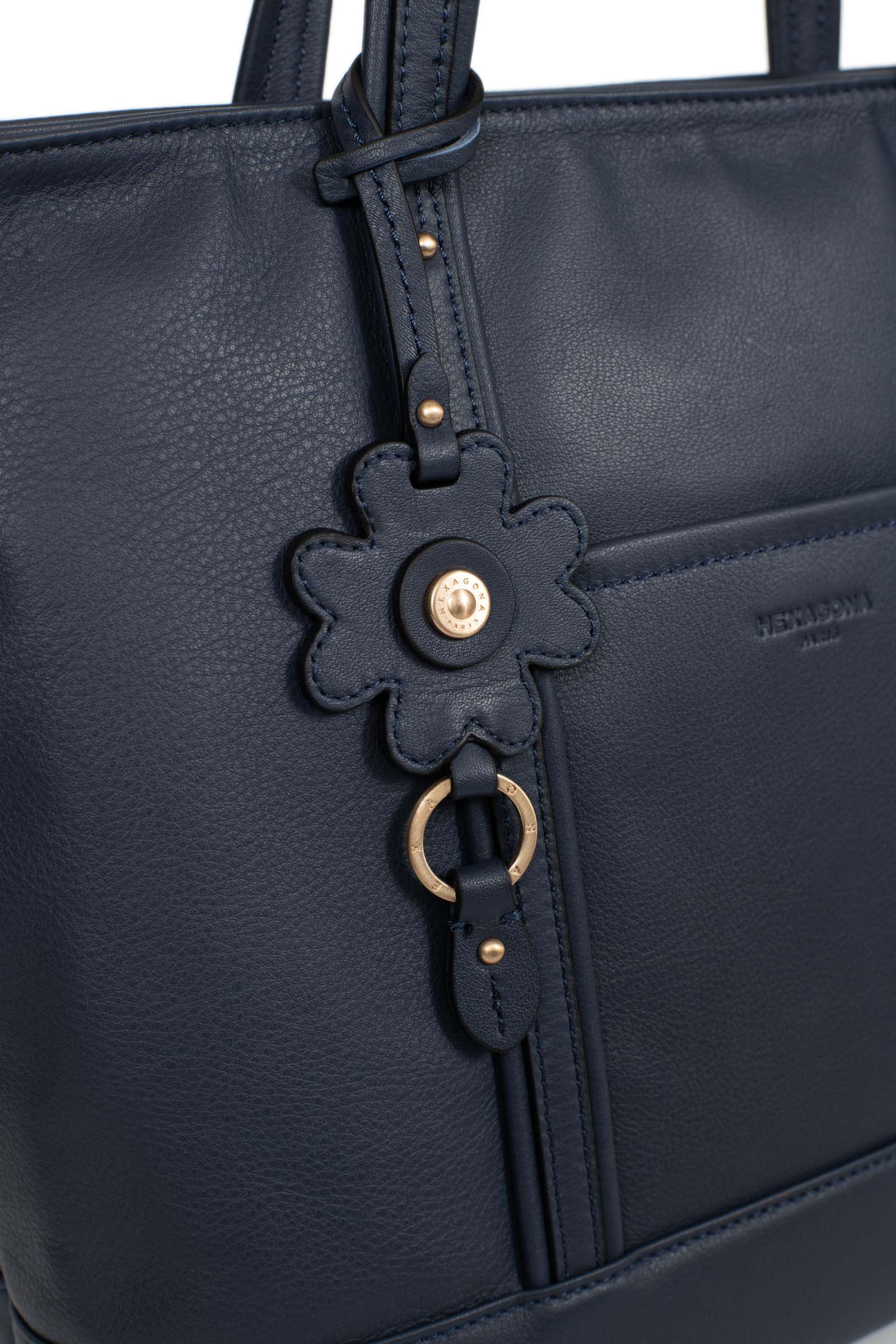Sac cabas porté main - Cuir de vachette - Image 35