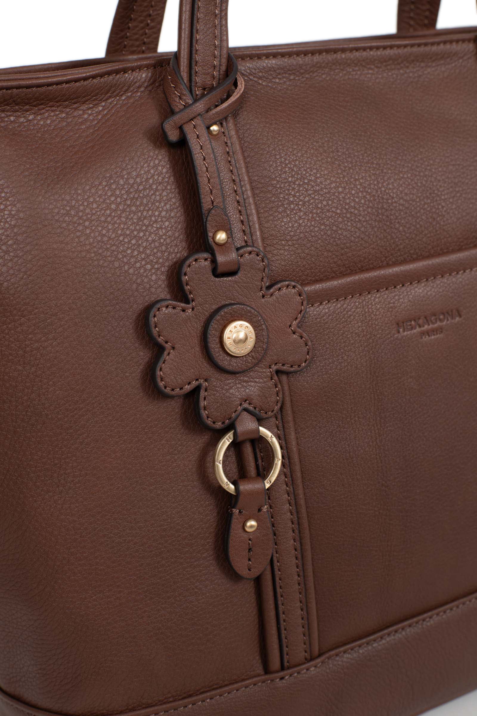 Sac cabas porté main - Cuir de vachette - Image 41