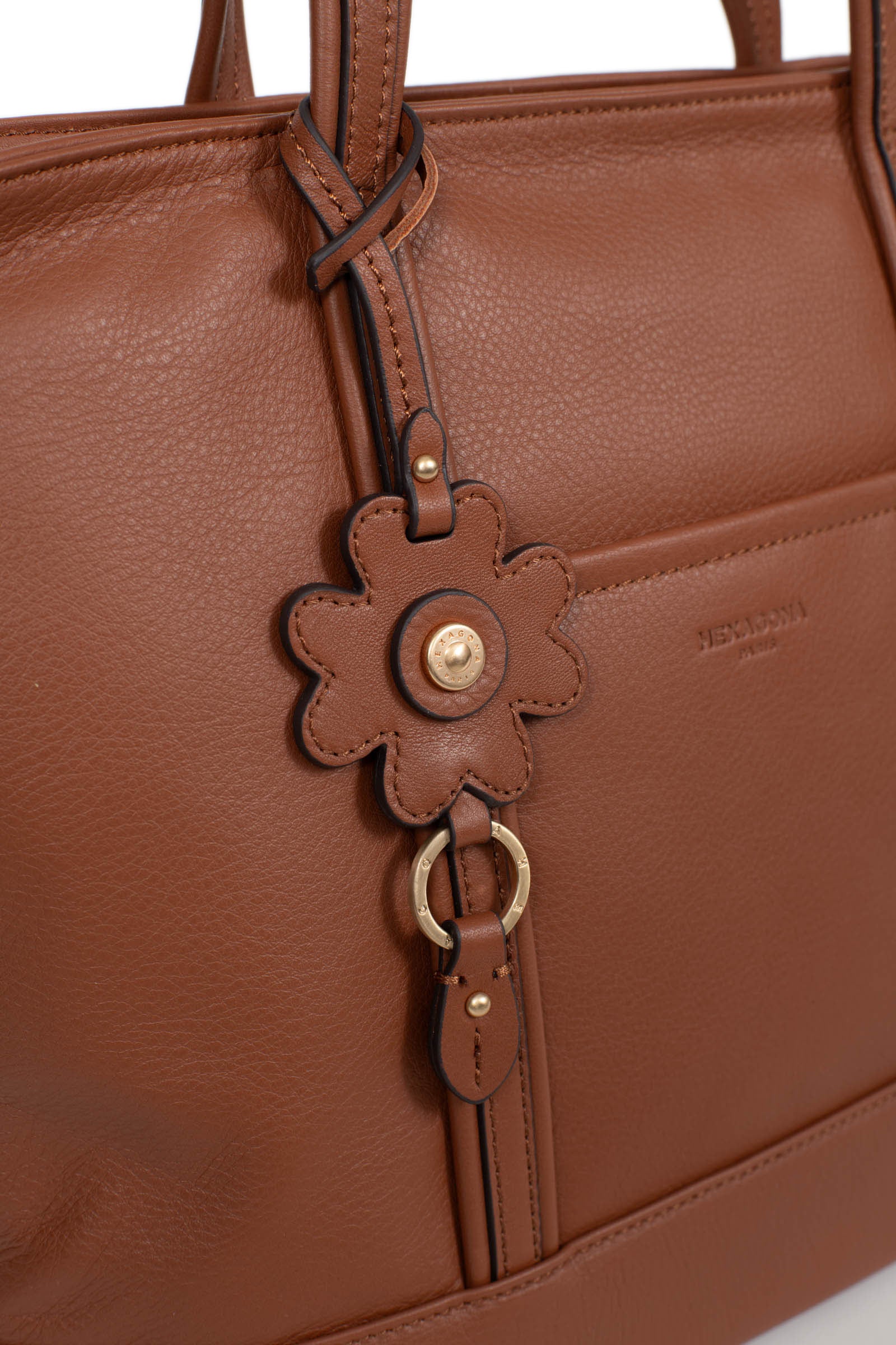 Sac cabas porté main - Cuir de vachette - Image 47
