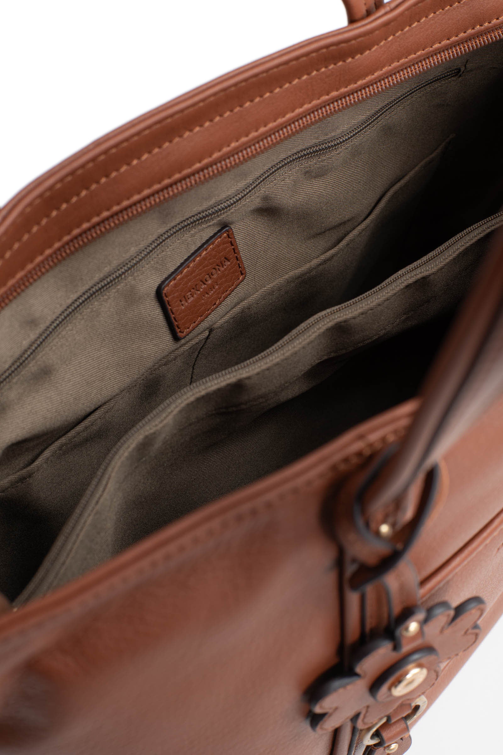 Sac cabas porté main - Cuir de vachette - Image 48