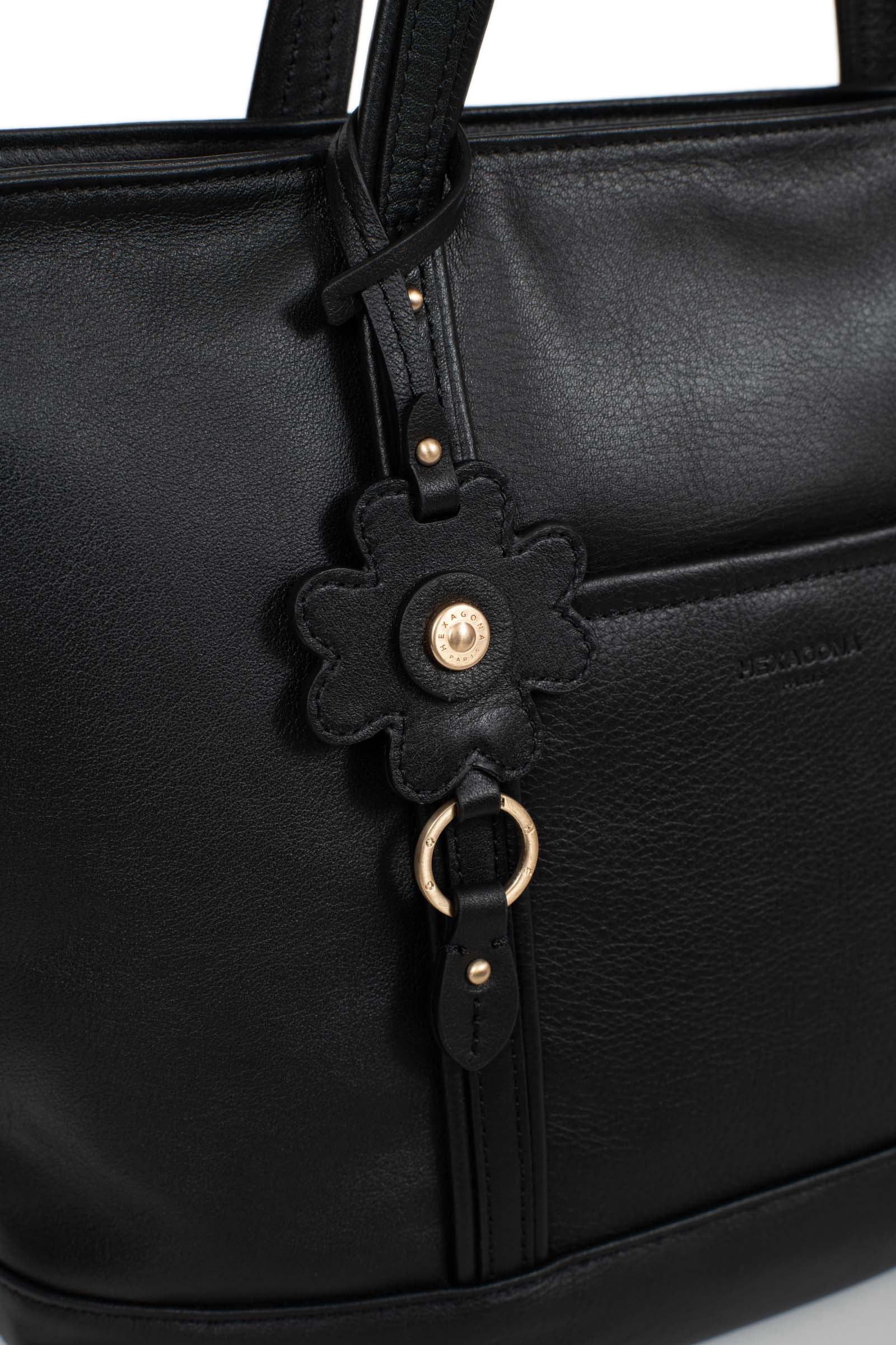 Sac cabas porté main - Cuir de vachette - Image 5