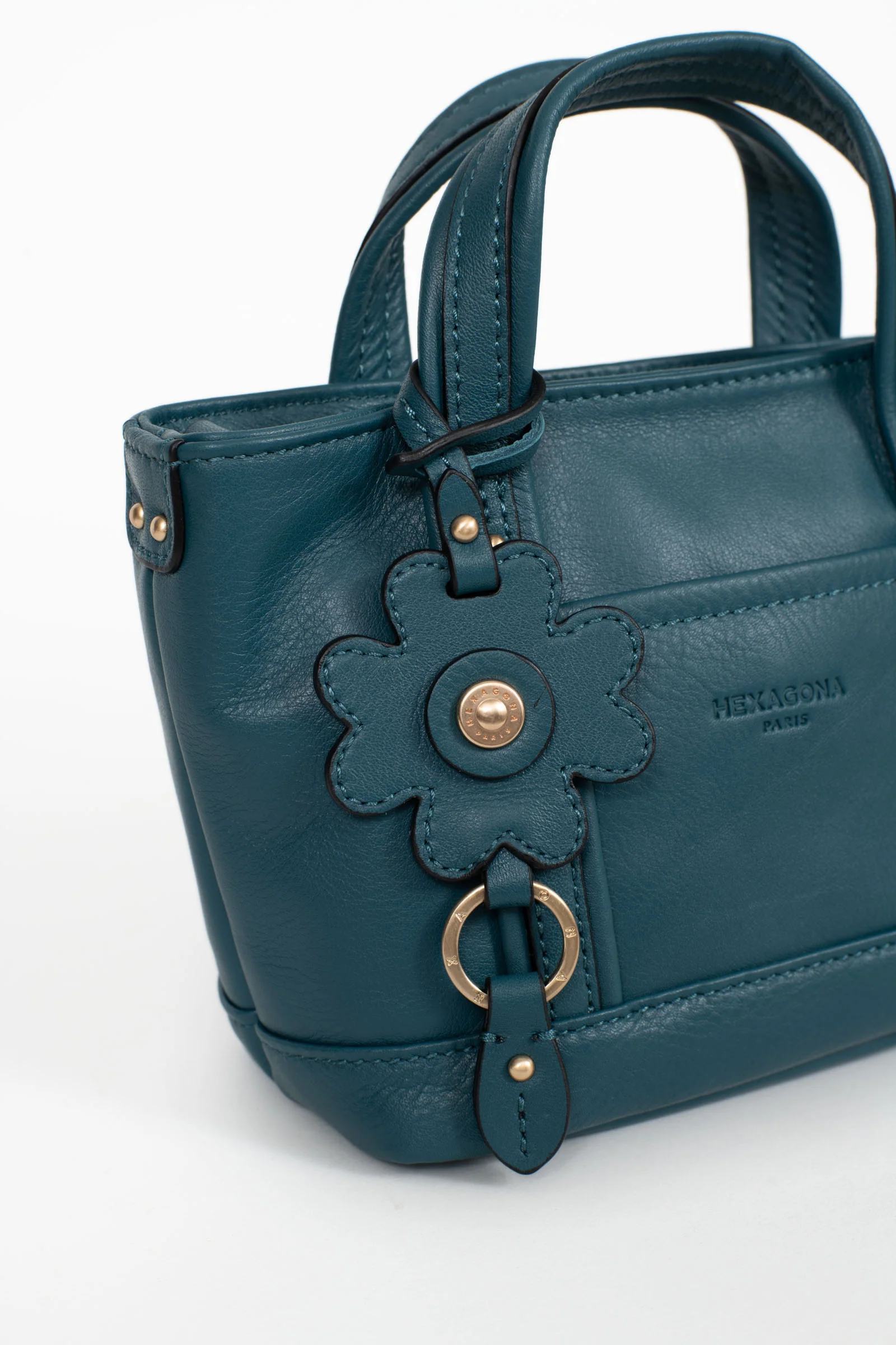 Sac cabas porté main - Cuir de vachette - Image 35