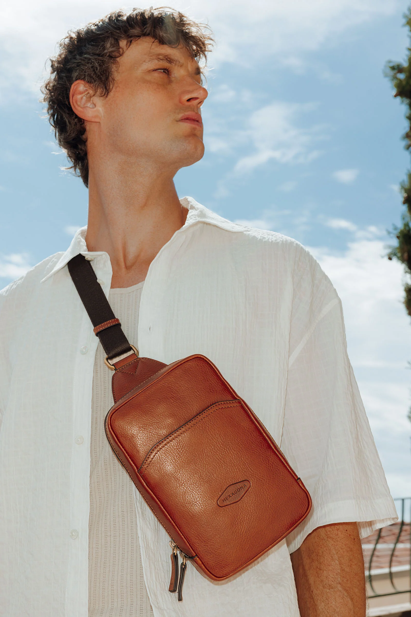 Sac monobretelle - Cuir - Image 16