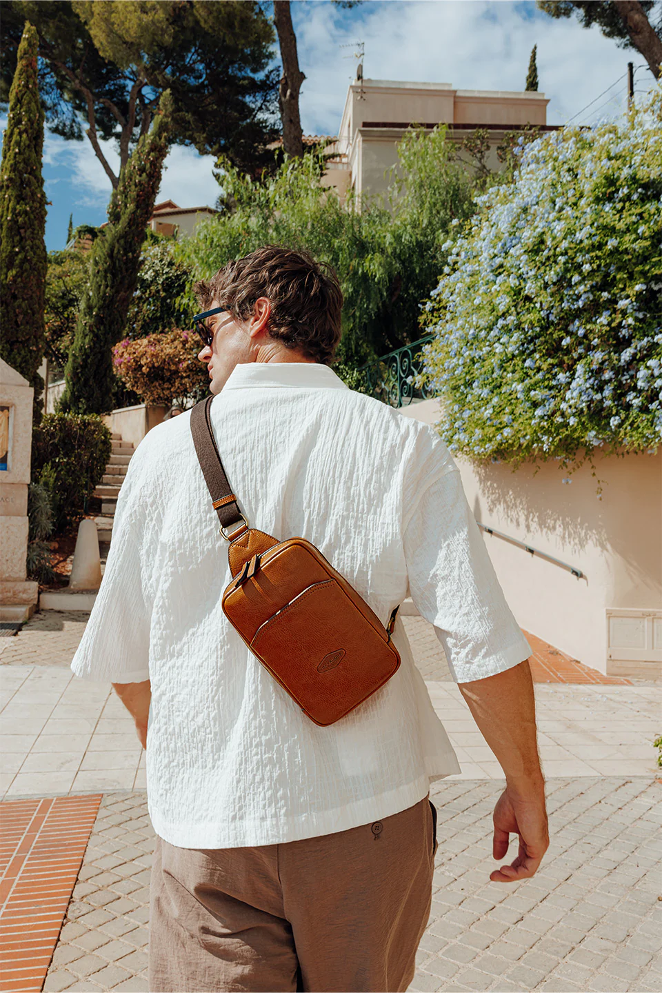 Sac monobretelle - Cuir - Image 17