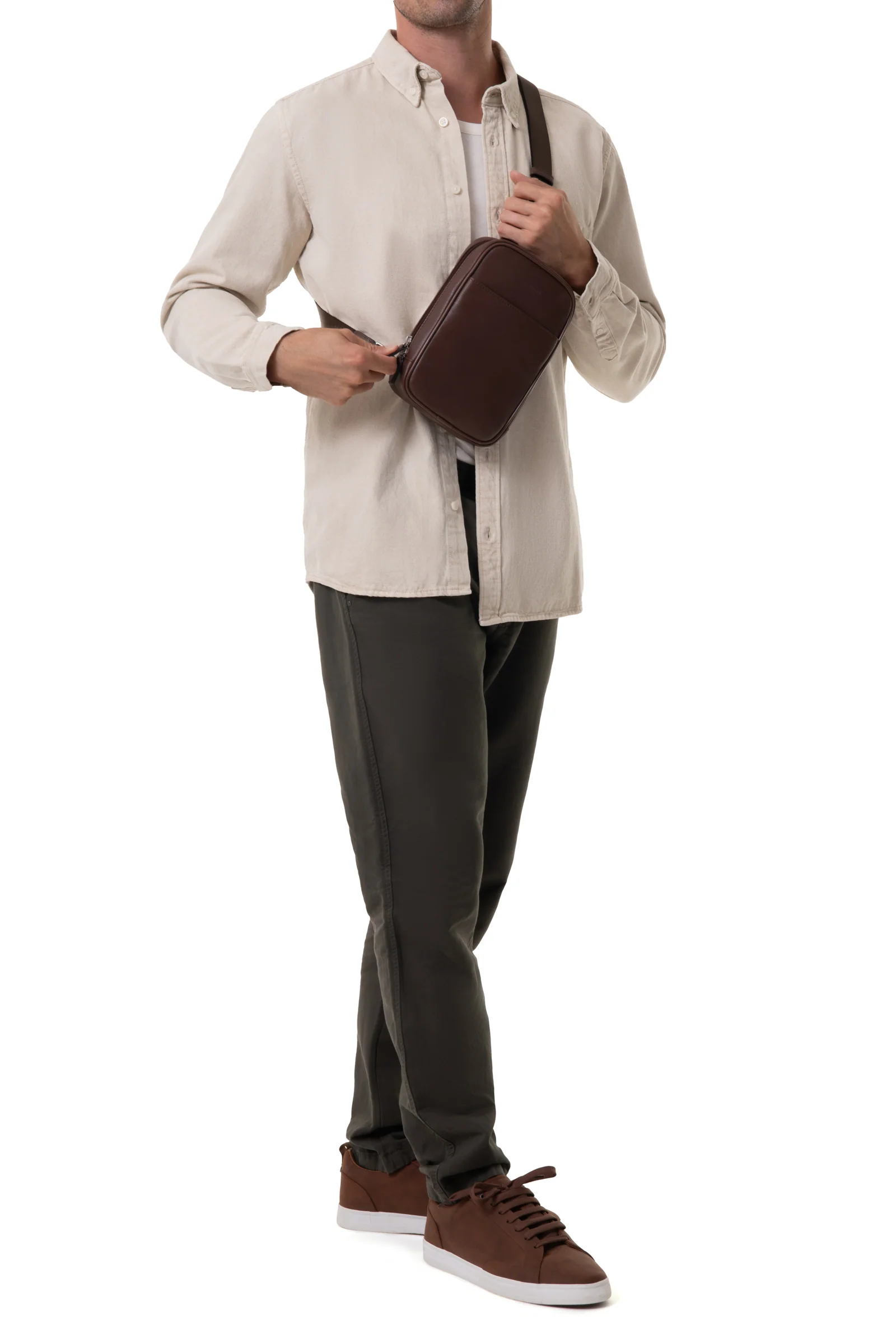 Sac monobretelle - Cuir - Image 29
