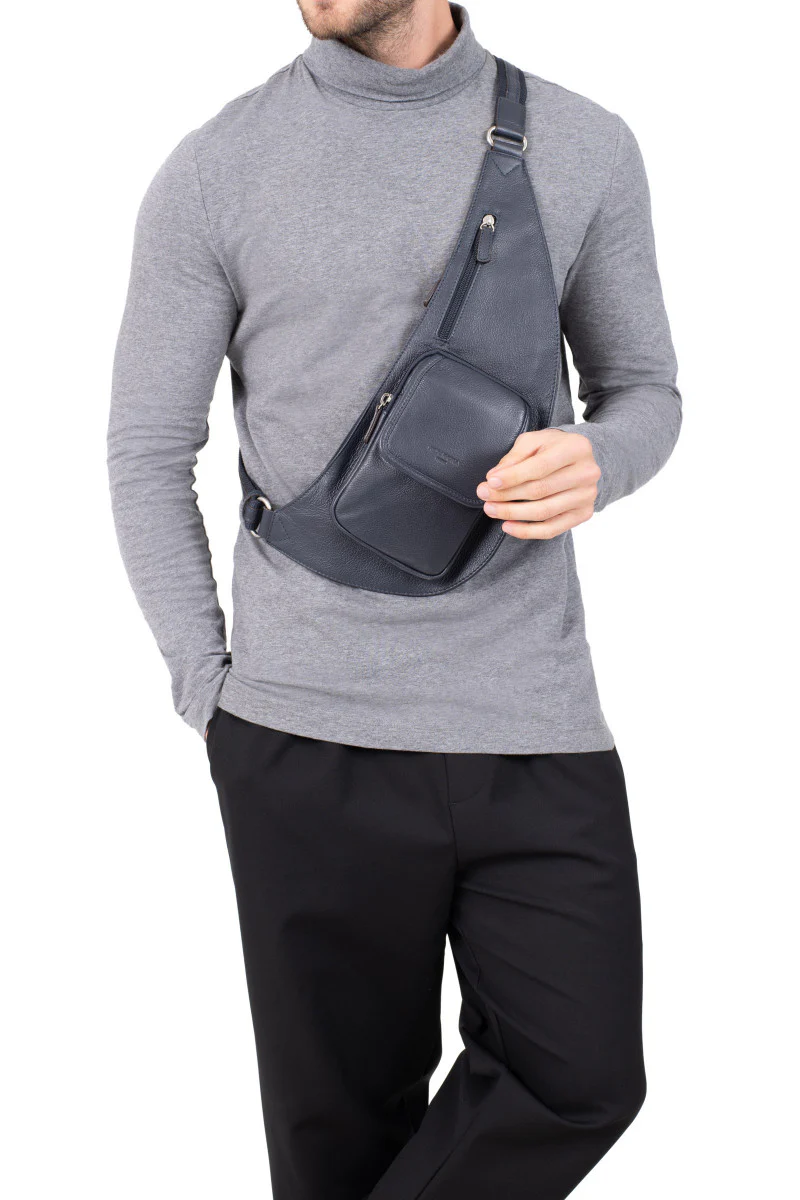 Sac monobretelle - Cuir - Image 8