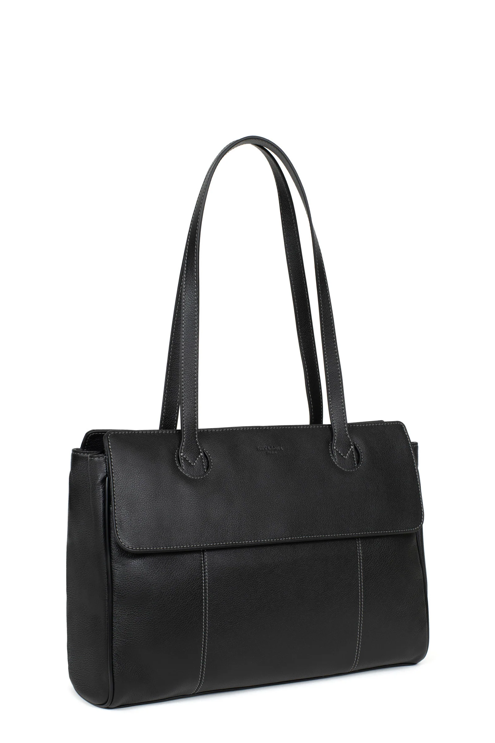 Sac porté épaule 2 anses - 13" & A4 - Cuir - Image 9