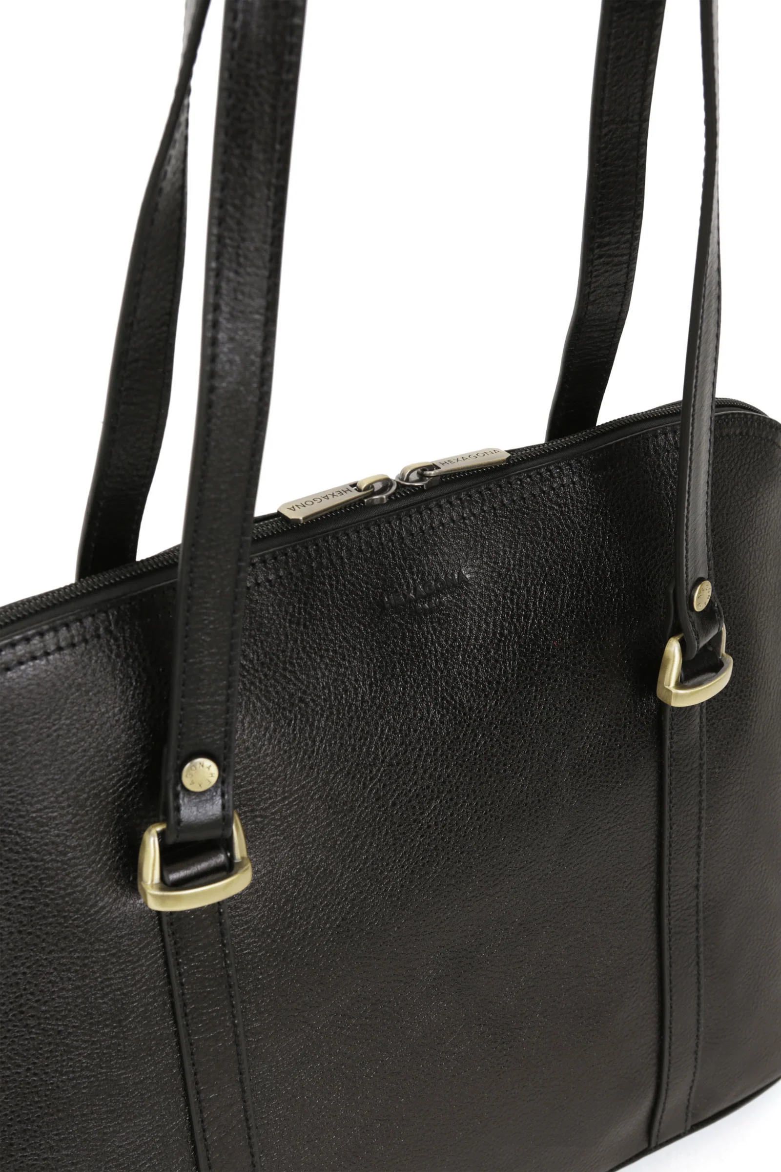 Sac porté épaule 2 anses - A4 - Cuir - Image 11