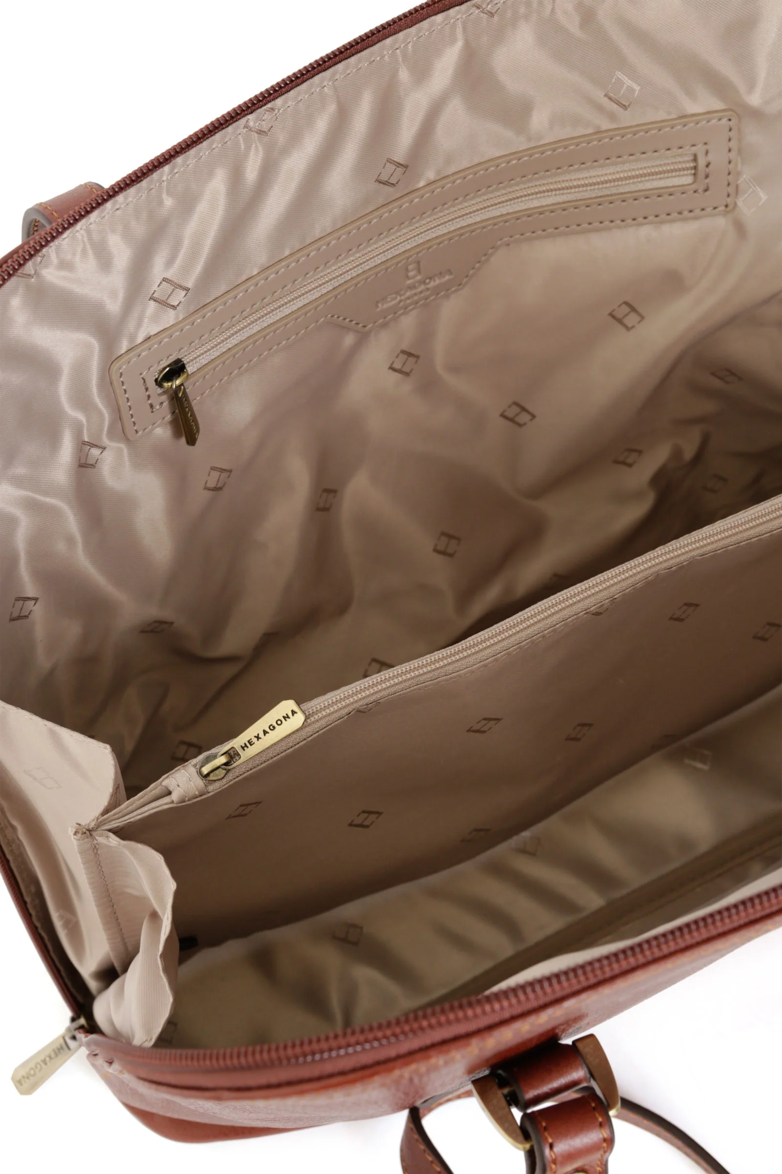 Sac porté épaule 2 anses - A4 - Cuir - Image 18