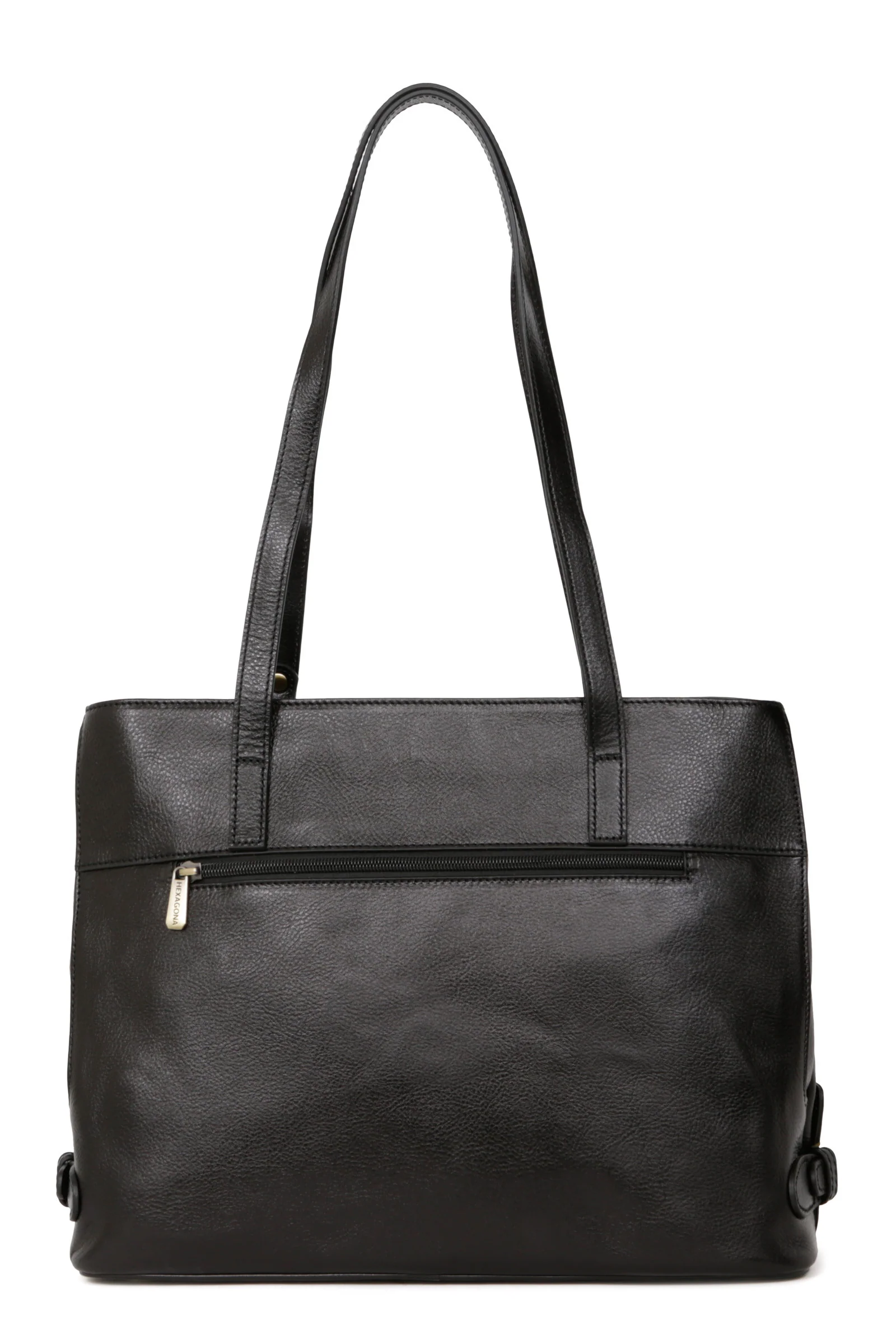 Sac porté épaule 2 anses - A4 - Cuir - Image 10