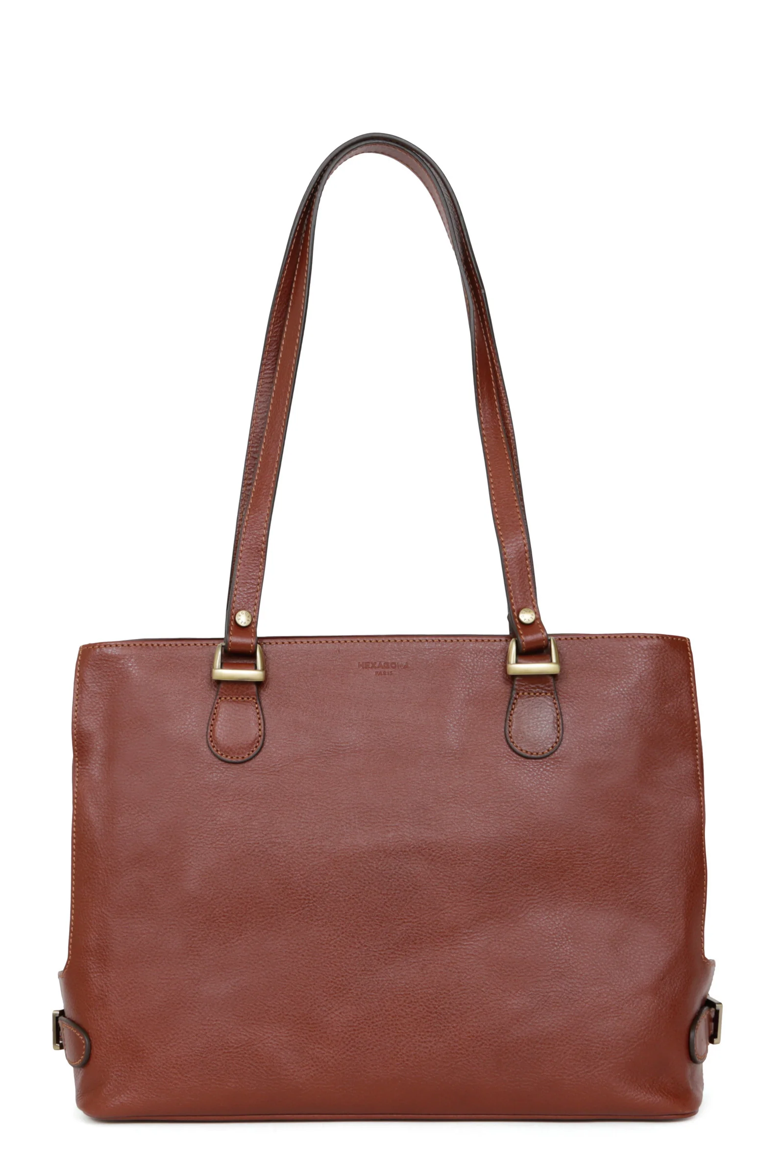 Sac porté épaule 2 anses - A4 - Cuir - Image 13