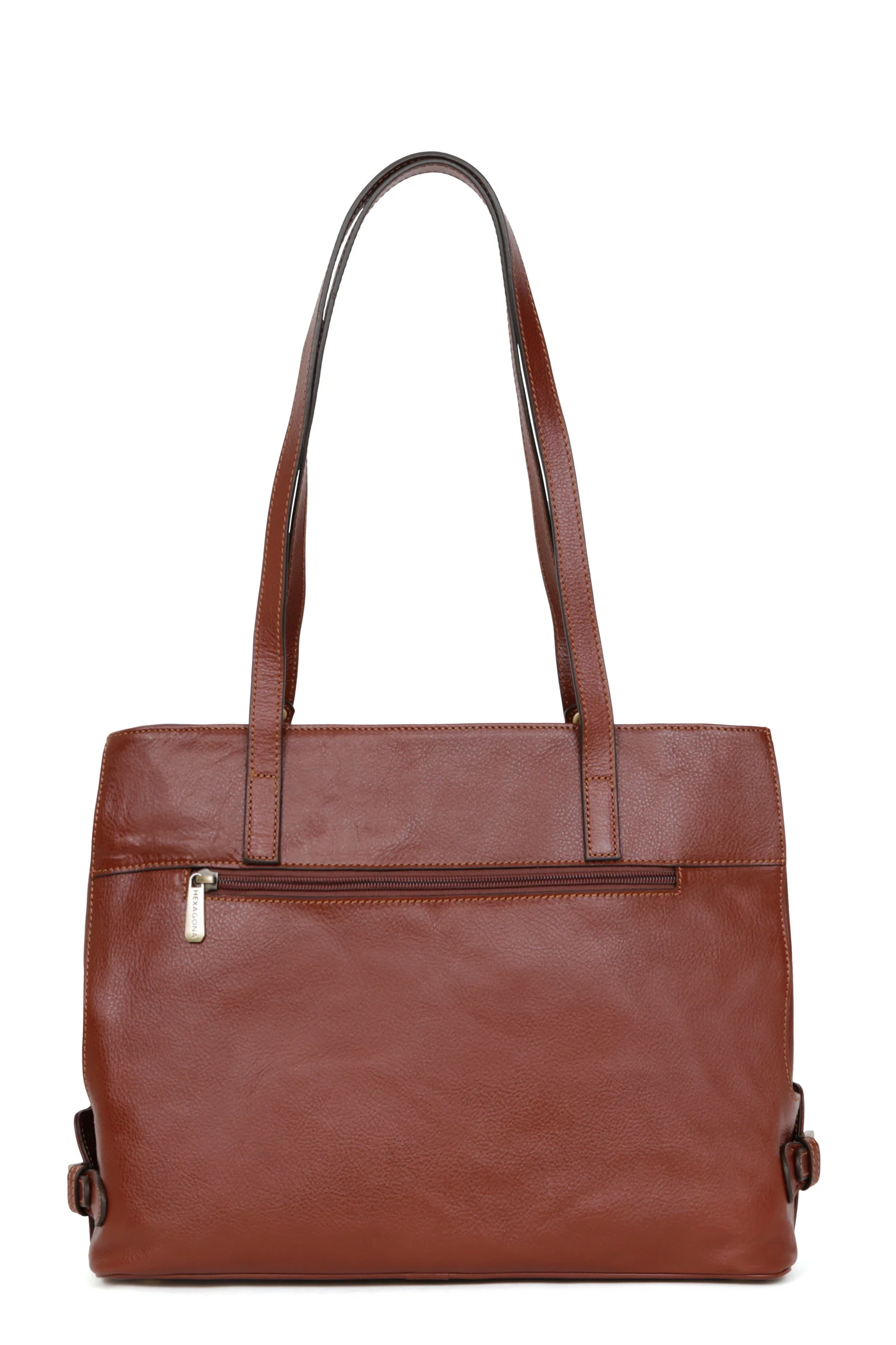 Sac porté épaule 2 anses - A4 - Cuir - Image 16
