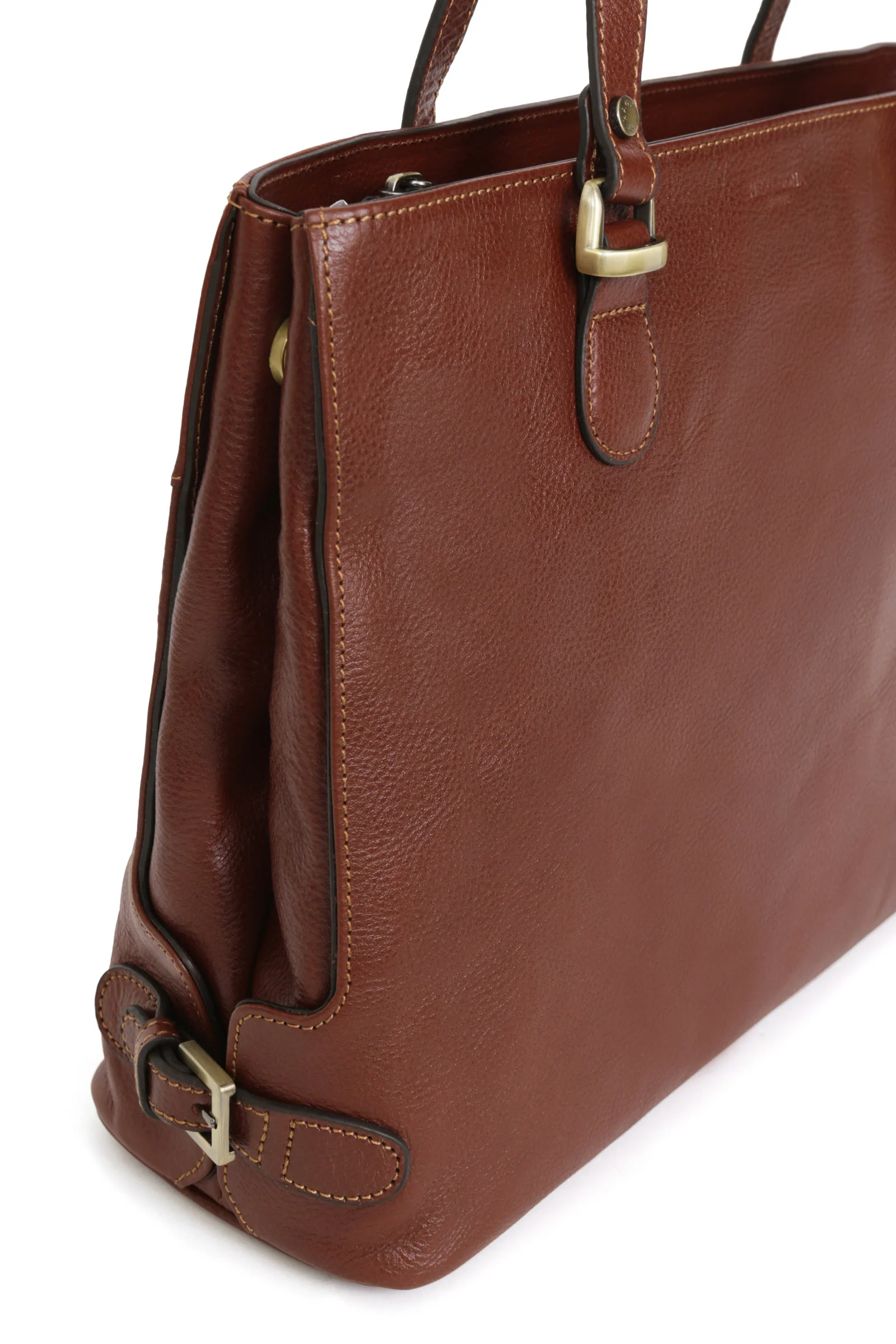 Sac porté épaule 2 anses - A4 - Cuir - Image 17