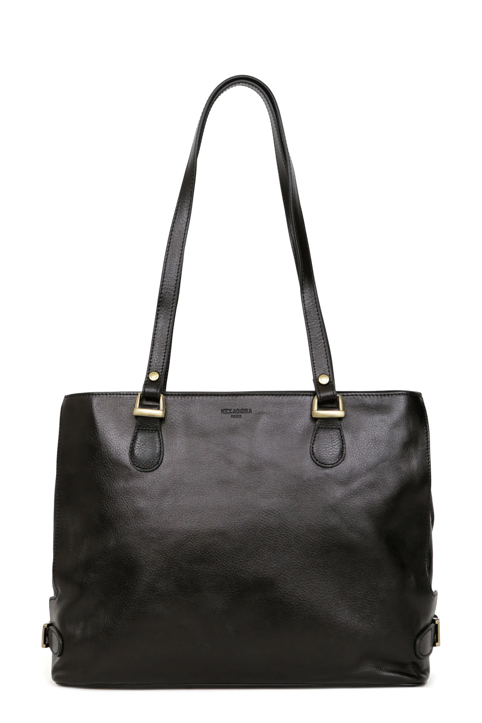 Sac porté épaule 2 anses - A4 - Cuir - Image 7