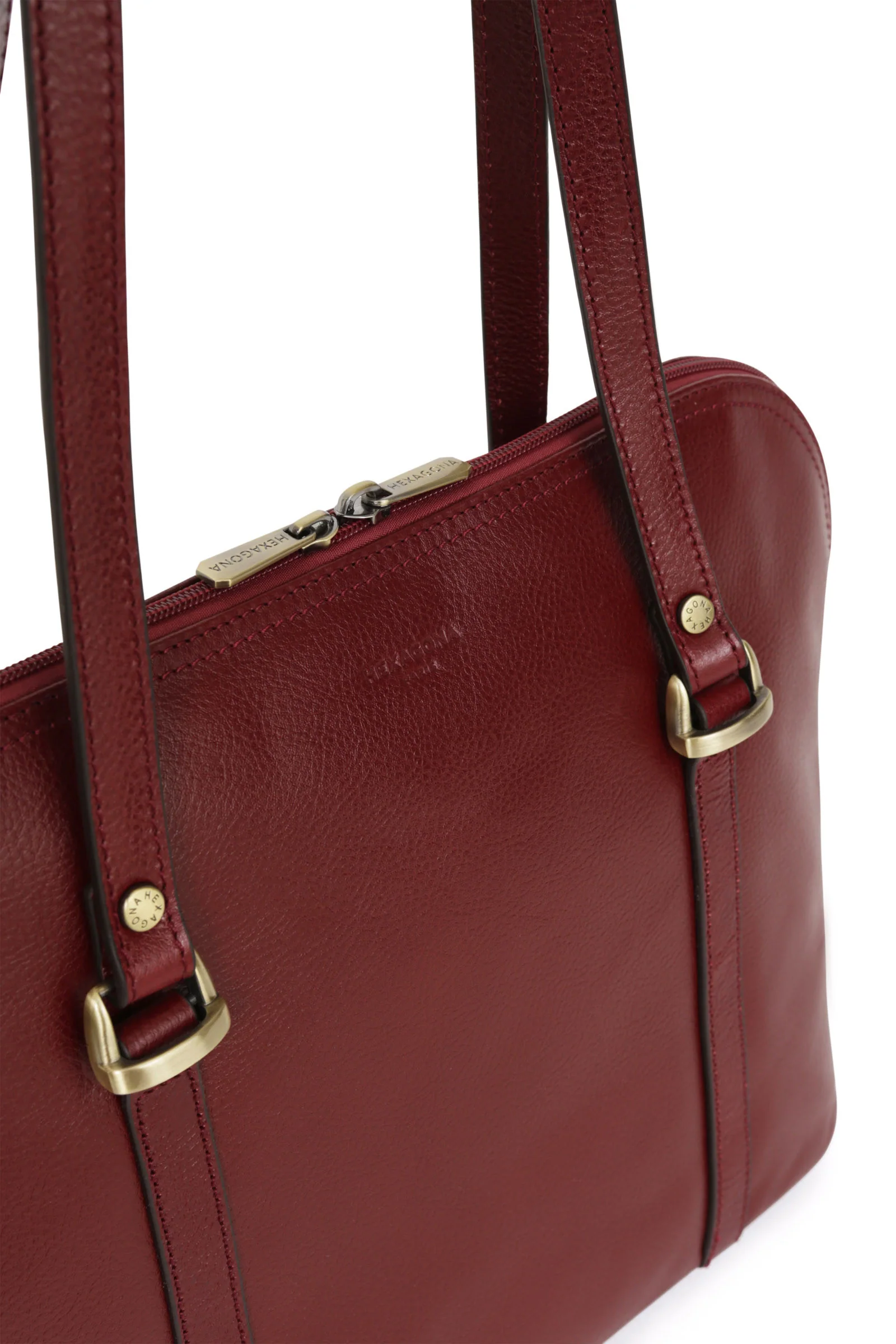Sac porté épaule 2 anses - A4 - Cuir - Image 23