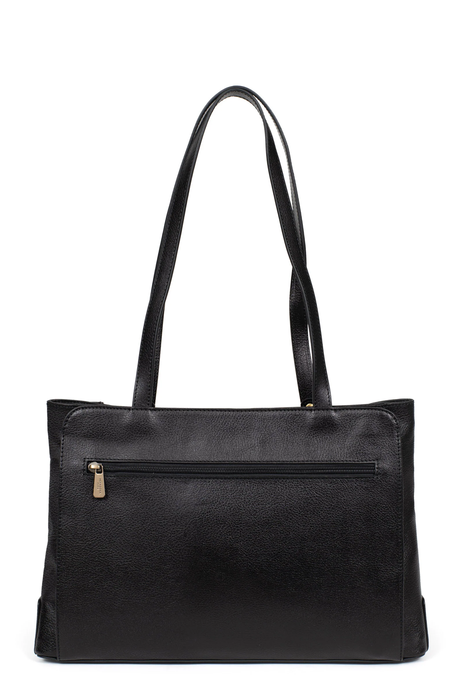Sac porté épaule 2 anses - A4 - Cuir - Image 3