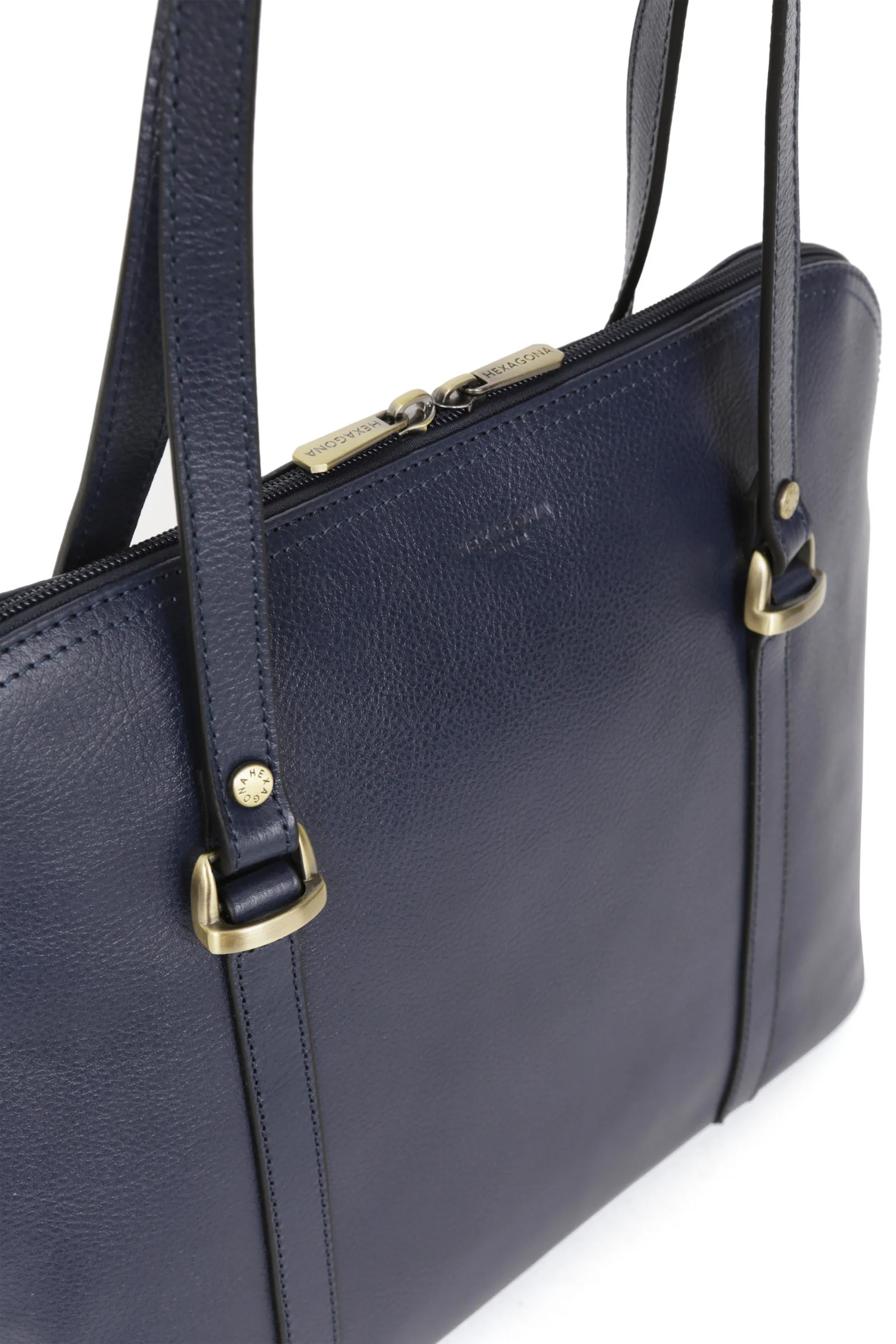 Sac porté épaule 2 anses - A4 - Cuir - Image 5