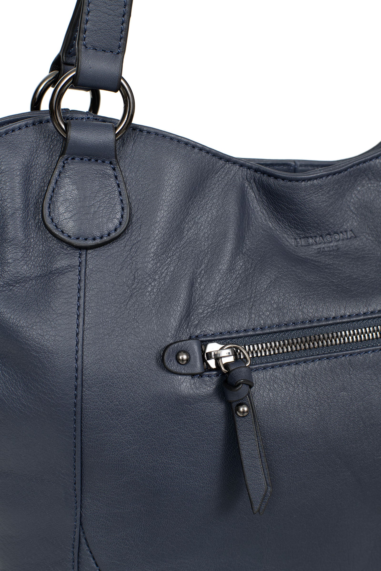 Sac porté épaule 2 anses - A4 - Cuir - Image 14