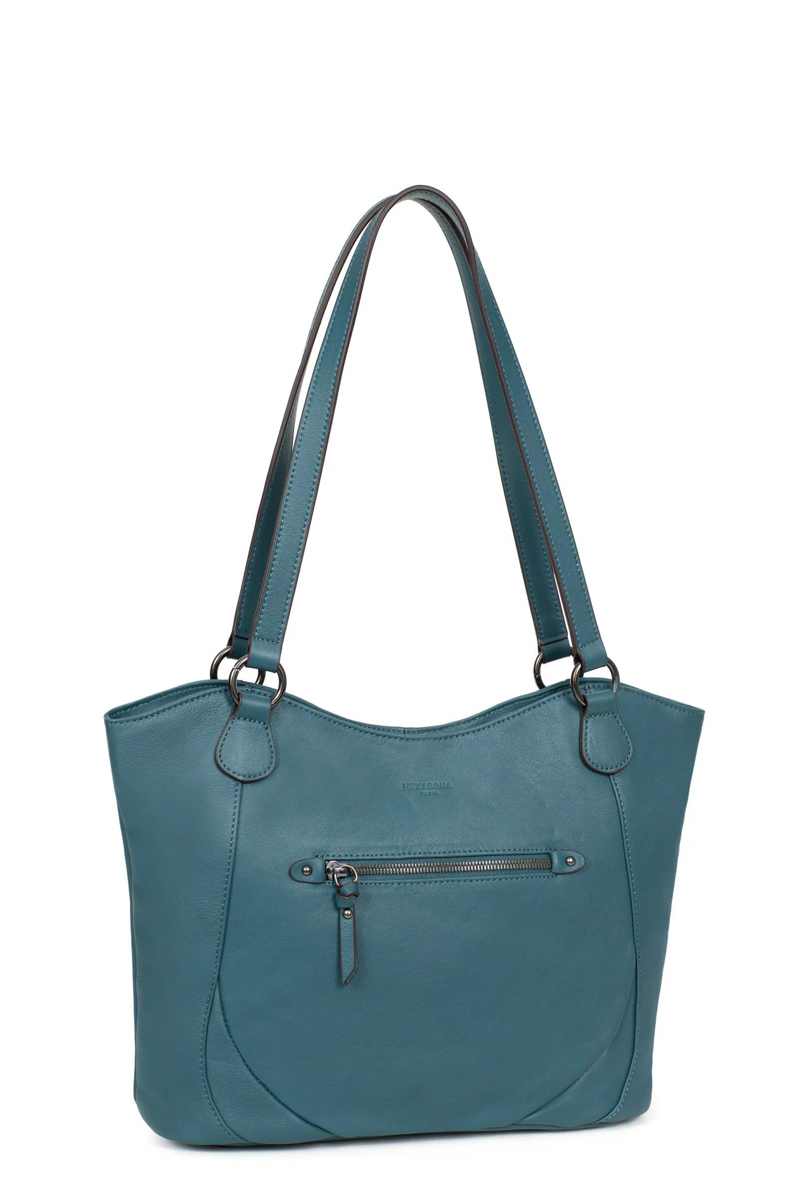 Sac porté épaule 2 anses - A4 - Cuir - Image 17