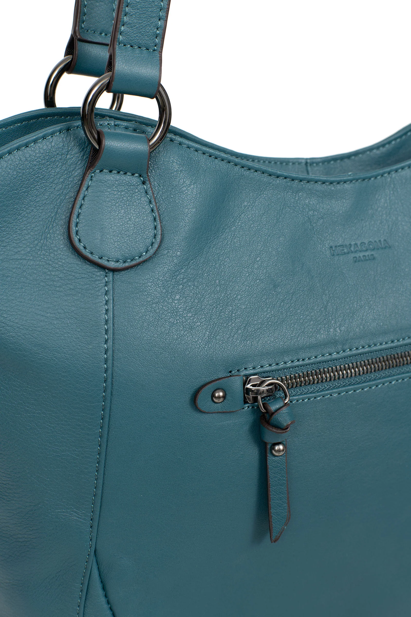 Sac porté épaule 2 anses - A4 - Cuir - Image 19