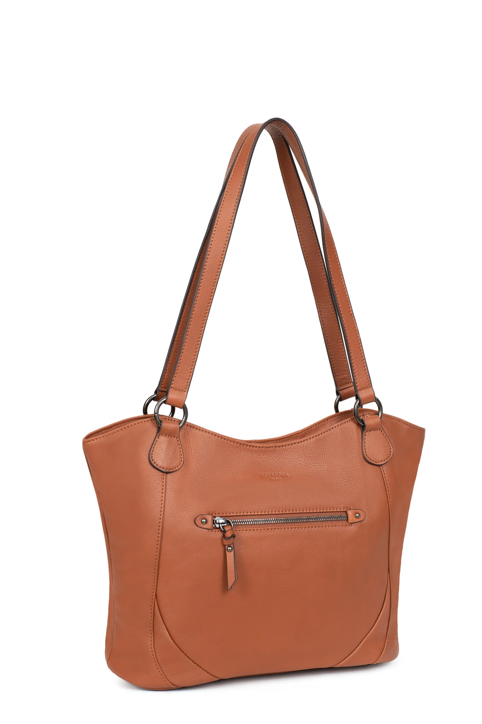 Sac porté épaule 2 anses - A4 - Cuir - Image 27