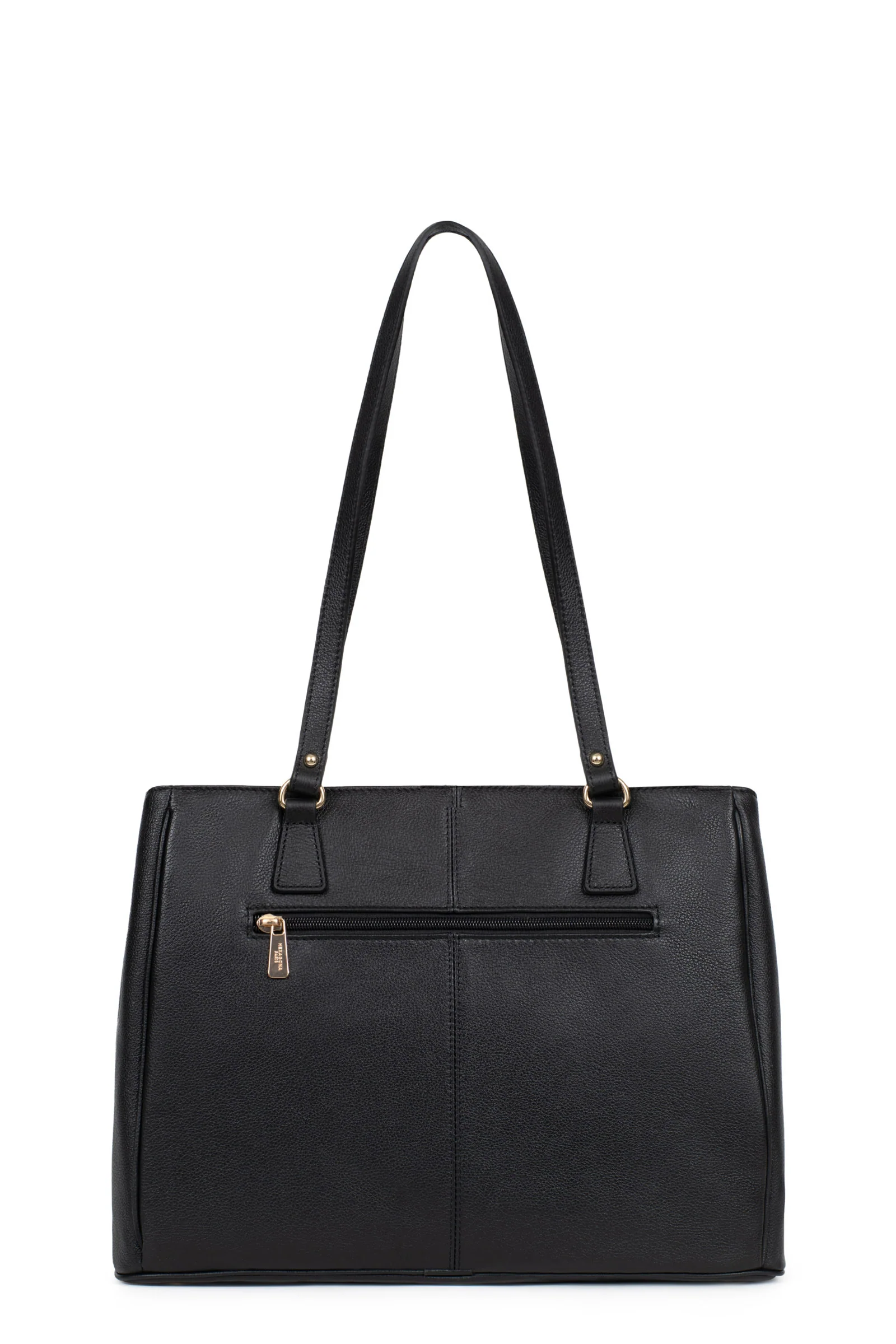 Sac porté épaule 2 anses - A4 - Cuir - Image 10