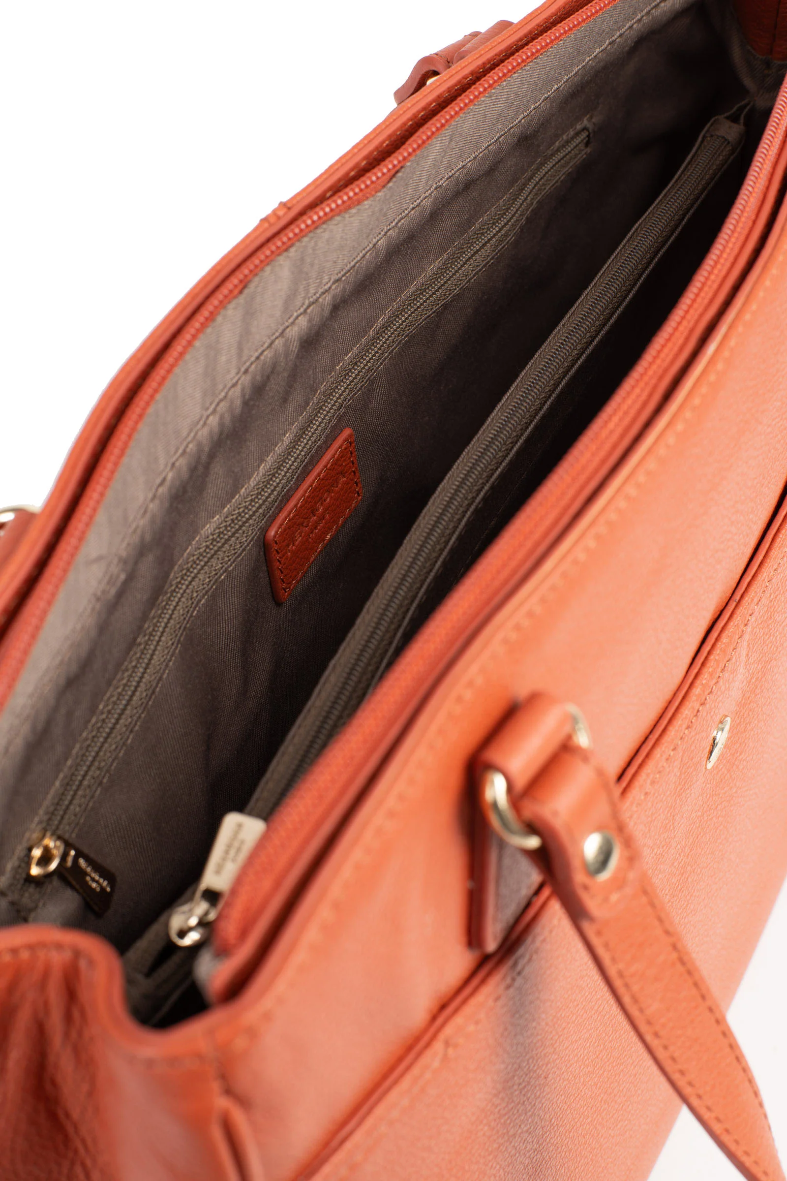 Sac porté épaule 2 anses - A4 - Cuir - Image 24