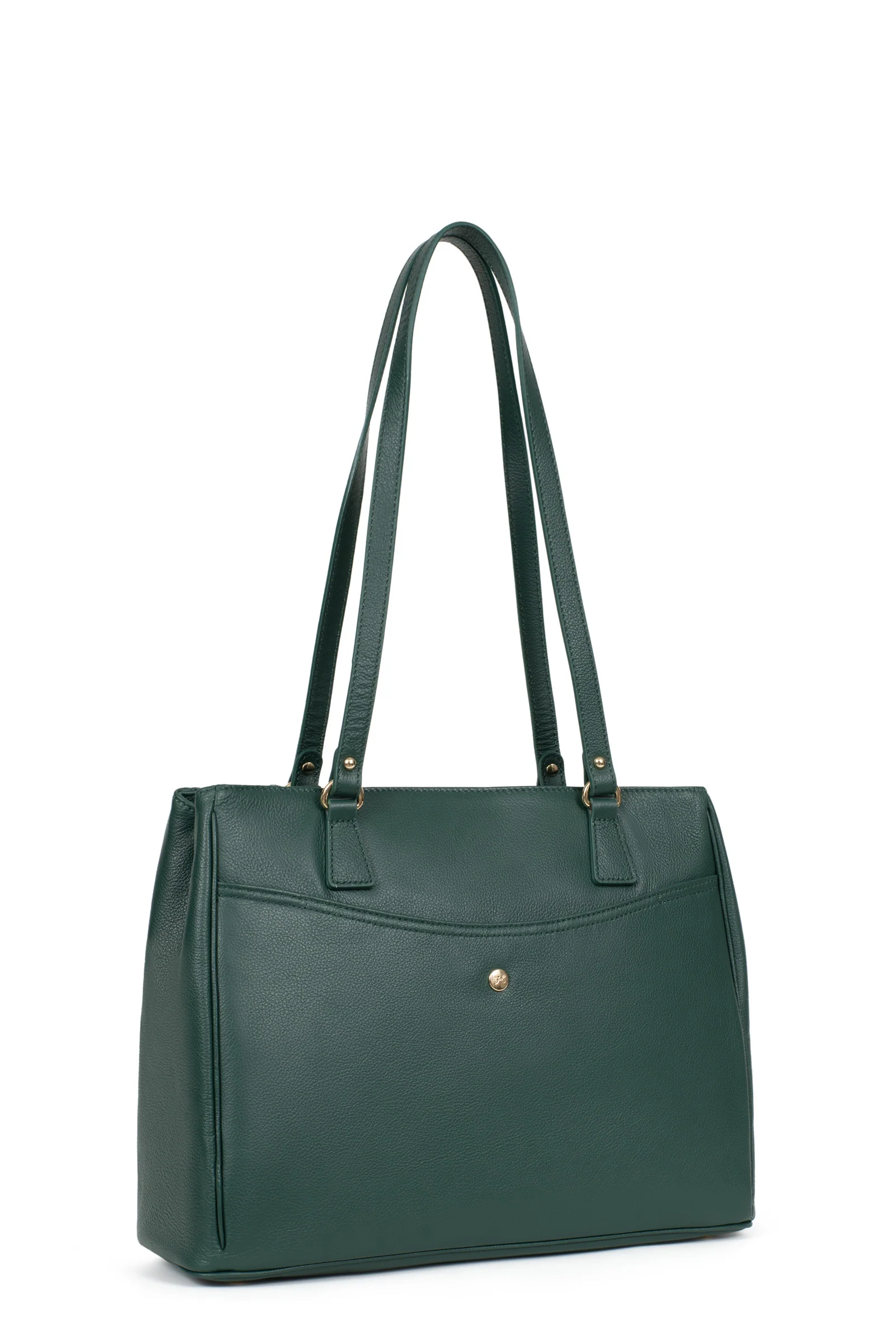 Sac porté épaule 2 anses - A4 - Cuir - Image 3
