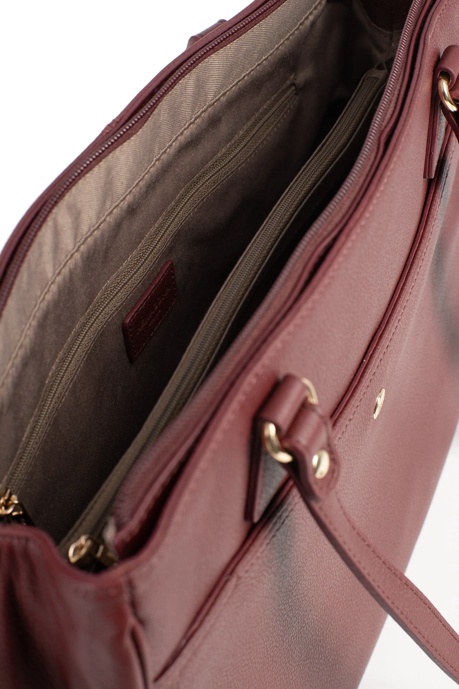 Sac porté épaule 2 anses - A4 - Cuir - Image 30