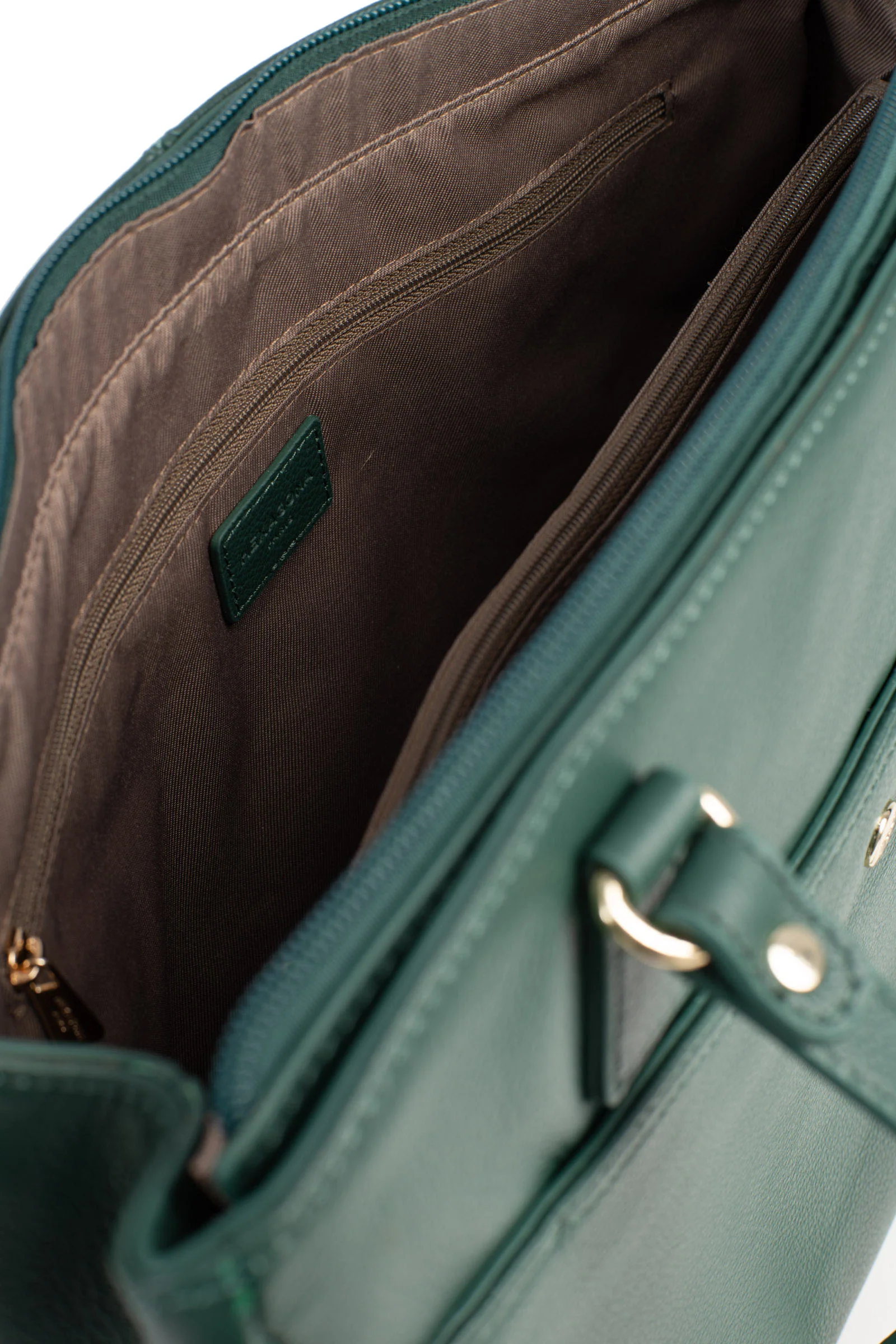 Sac porté épaule 2 anses - A4 - Cuir - Image 6