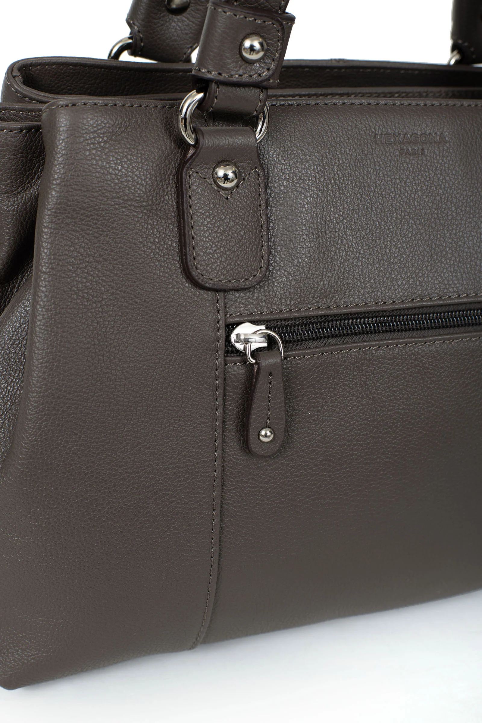 Sac porté épaule 2 anses - Cuir - Image 41