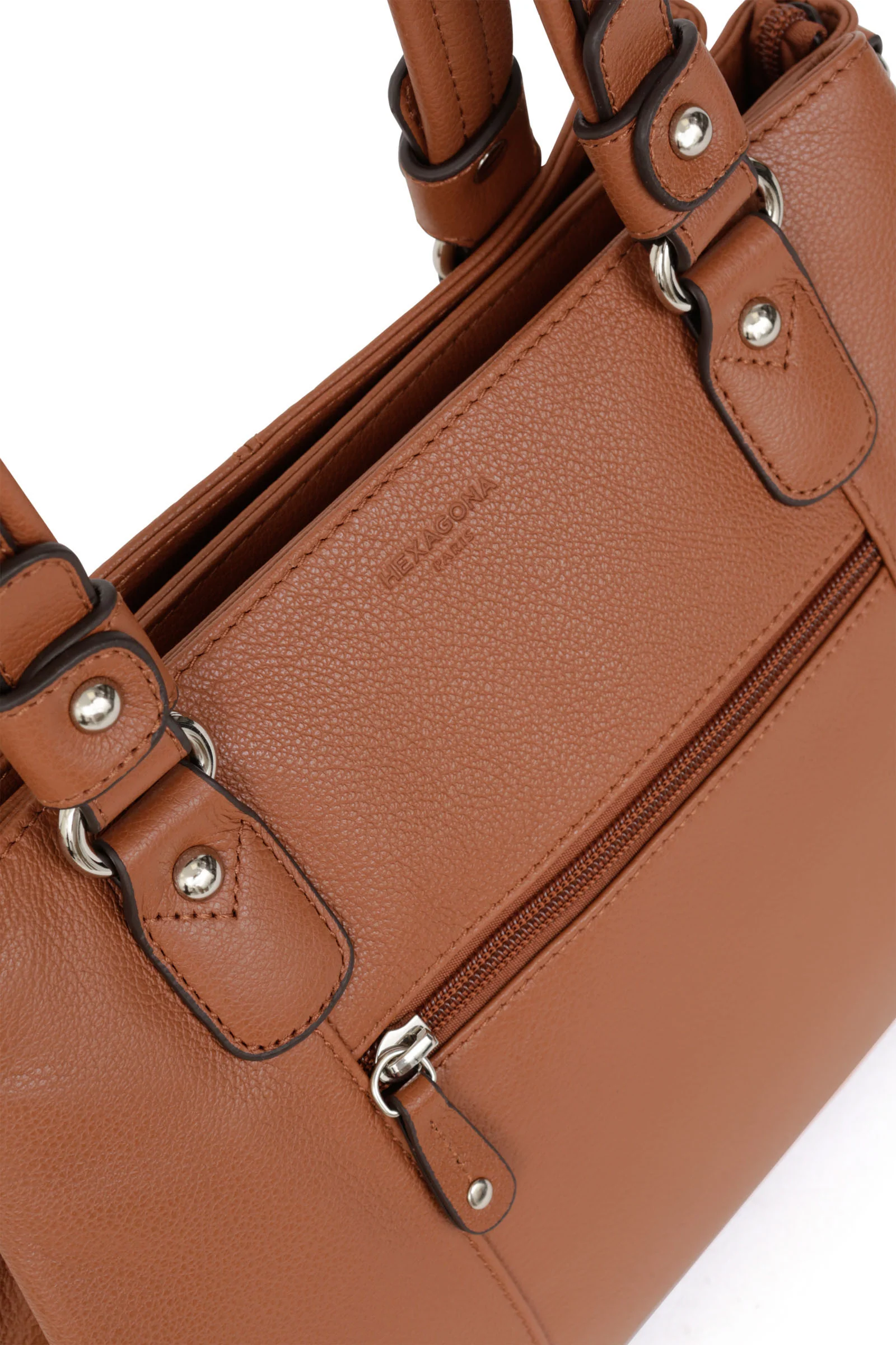 Sac porté épaule 2 anses - Cuir - Image 47