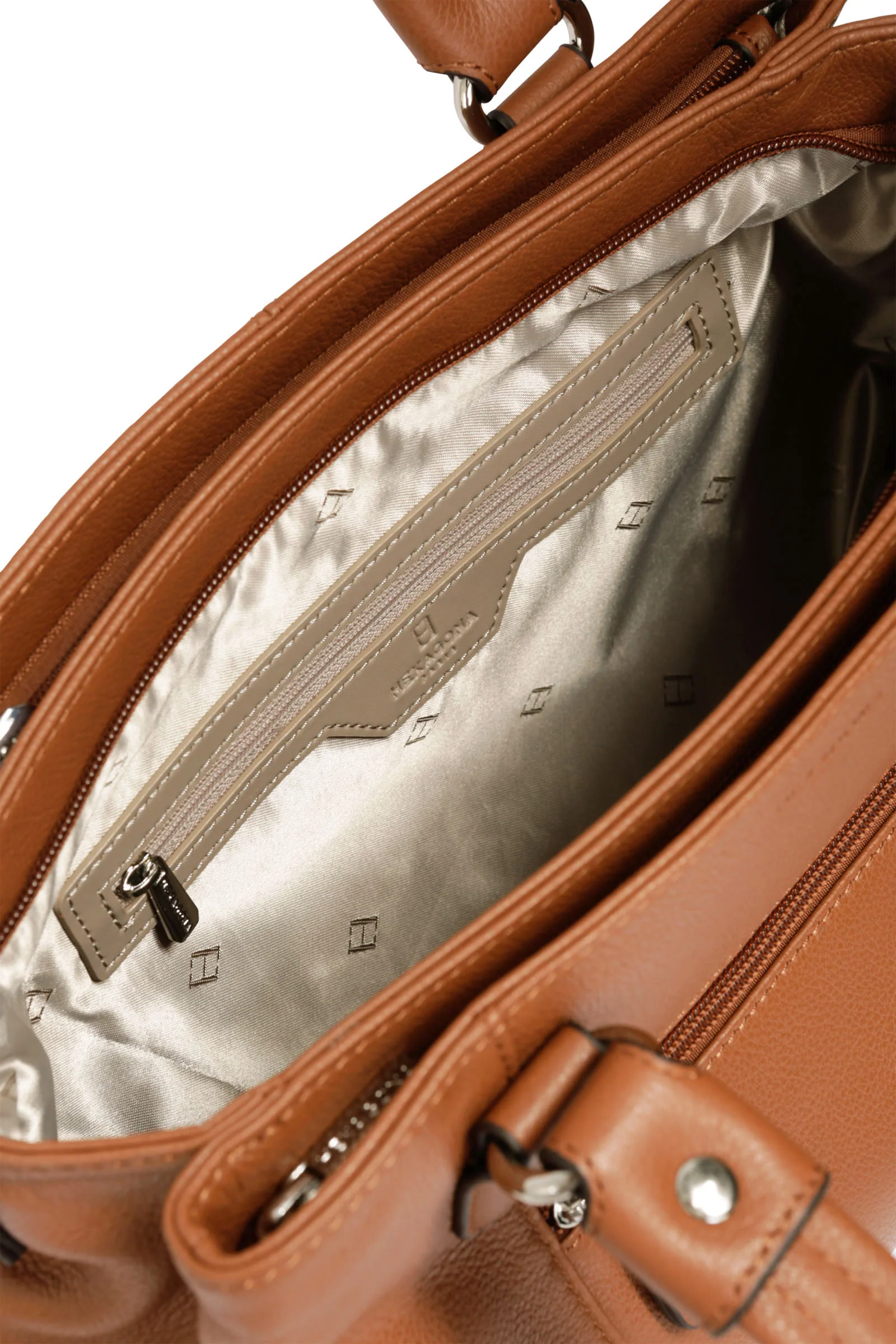 Sac porté épaule 2 anses - Cuir - Image 60