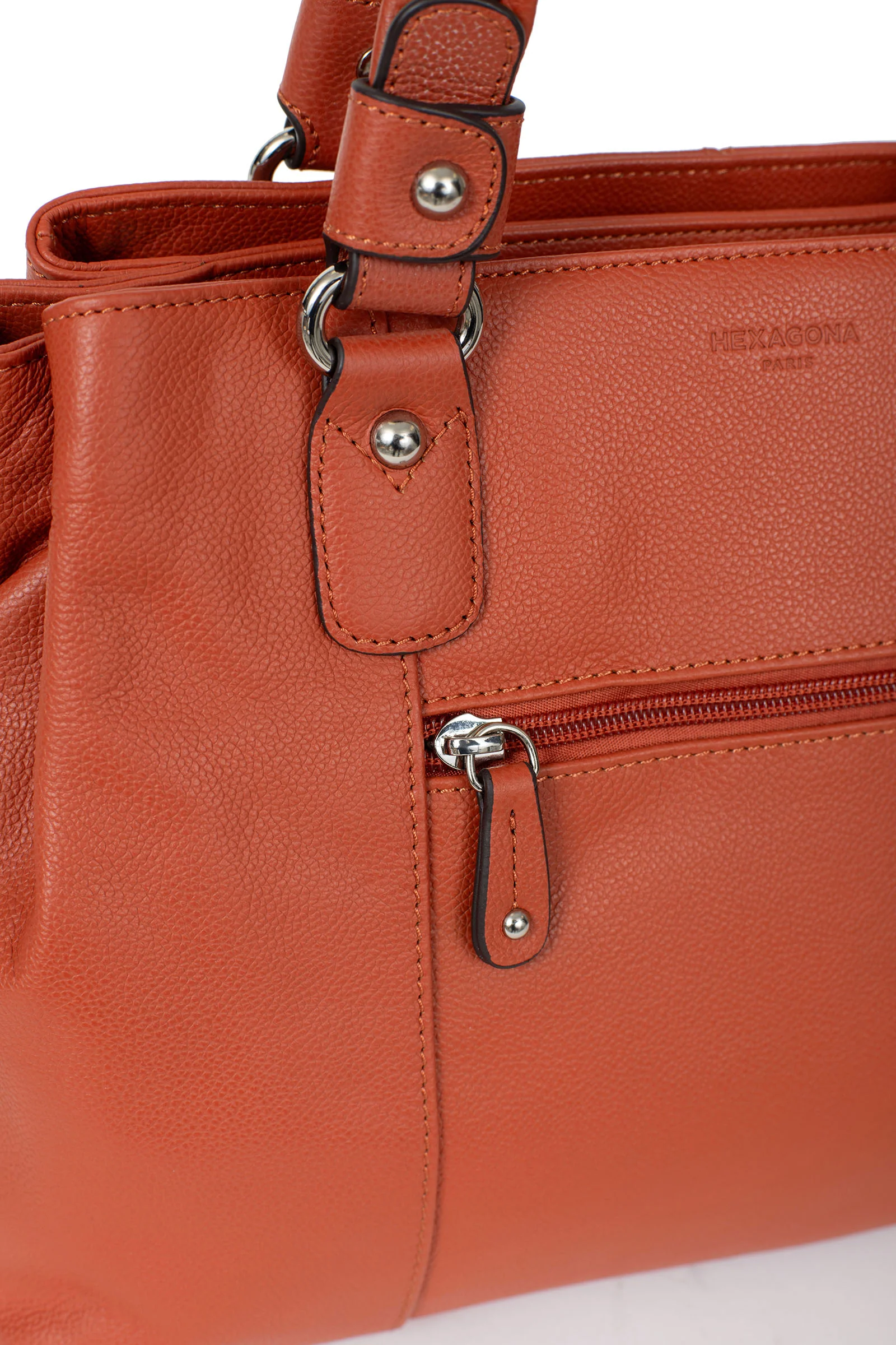 Sac porté épaule 2 anses - Cuir - Image 65
