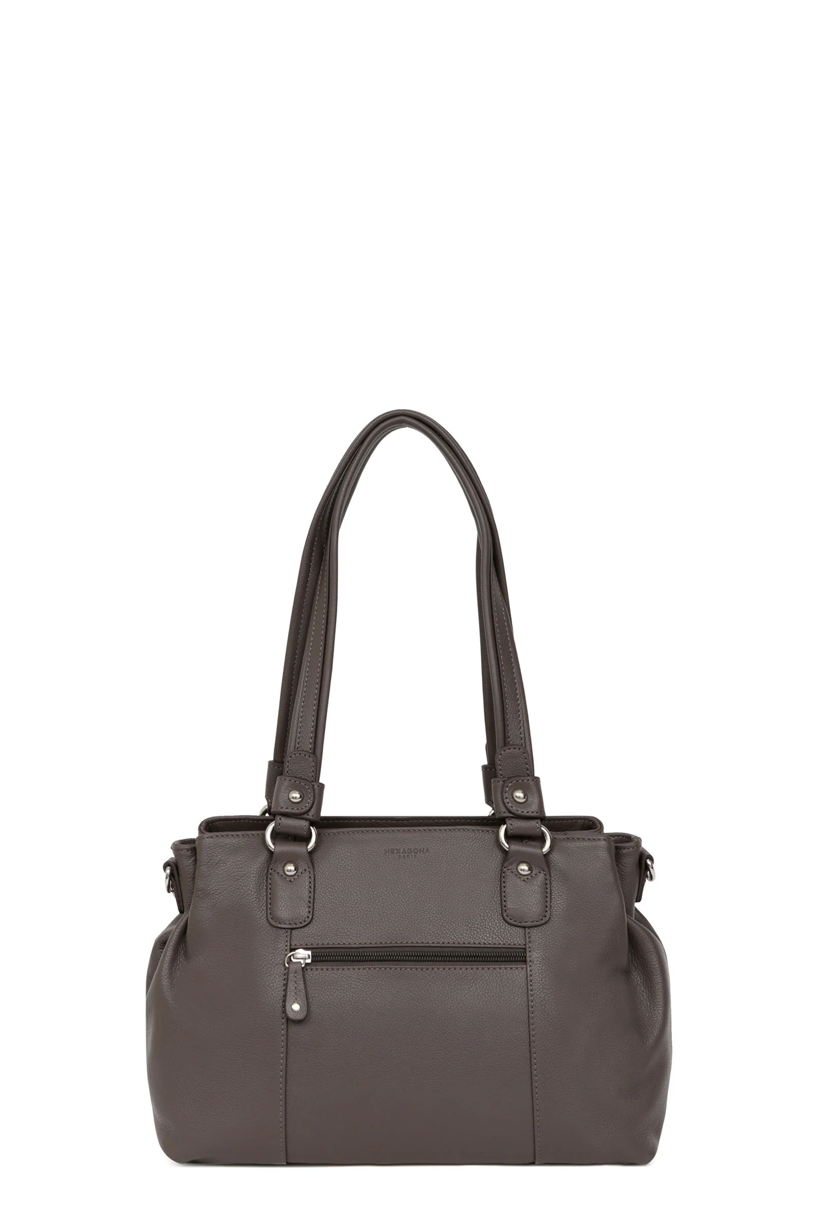 Sac porté épaule 2 anses - Cuir - Image 77