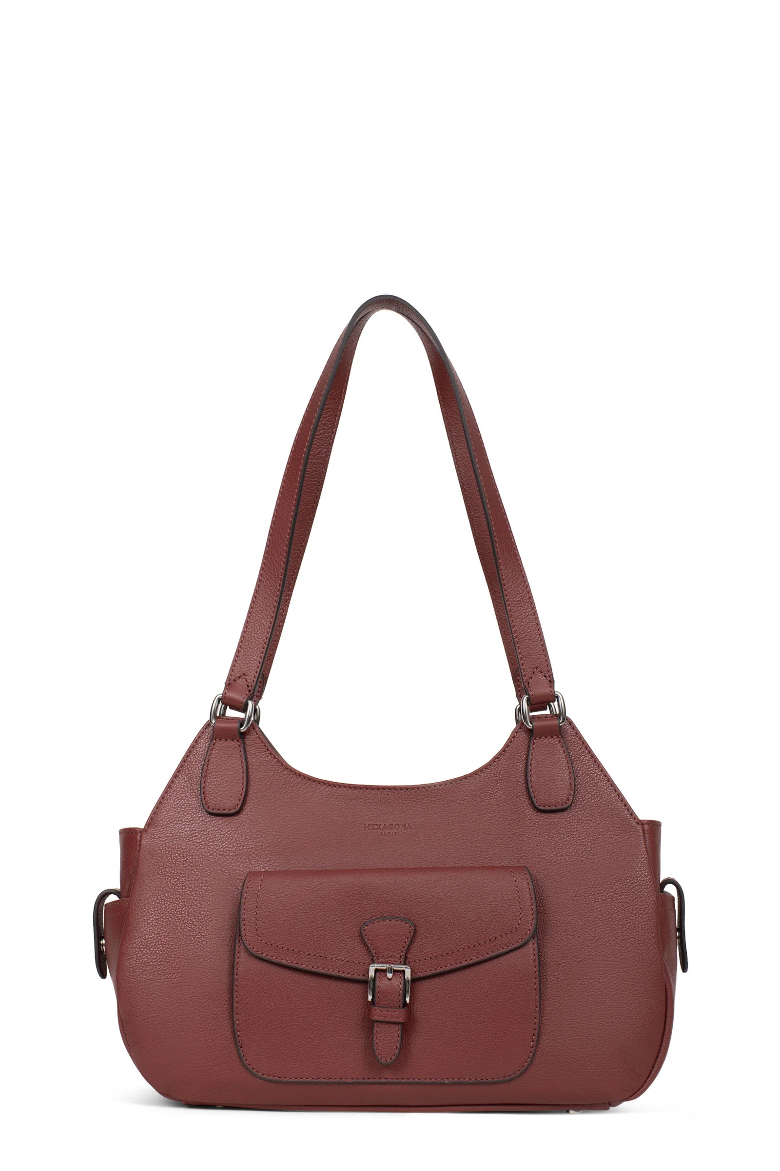 Sac porté épaule 2 anses - Cuir - Image 10