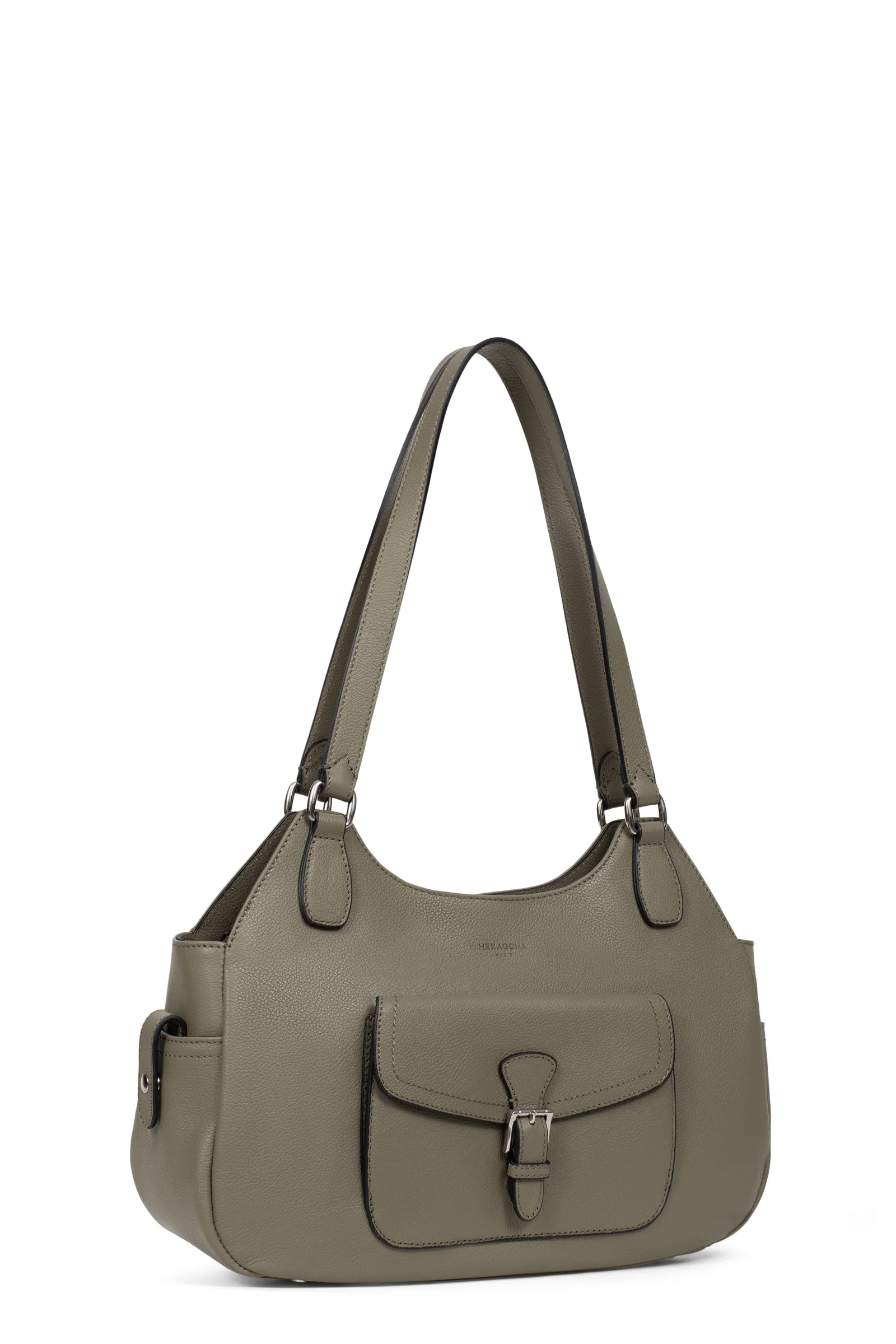 Sac porté épaule 2 anses - Cuir - Image 24