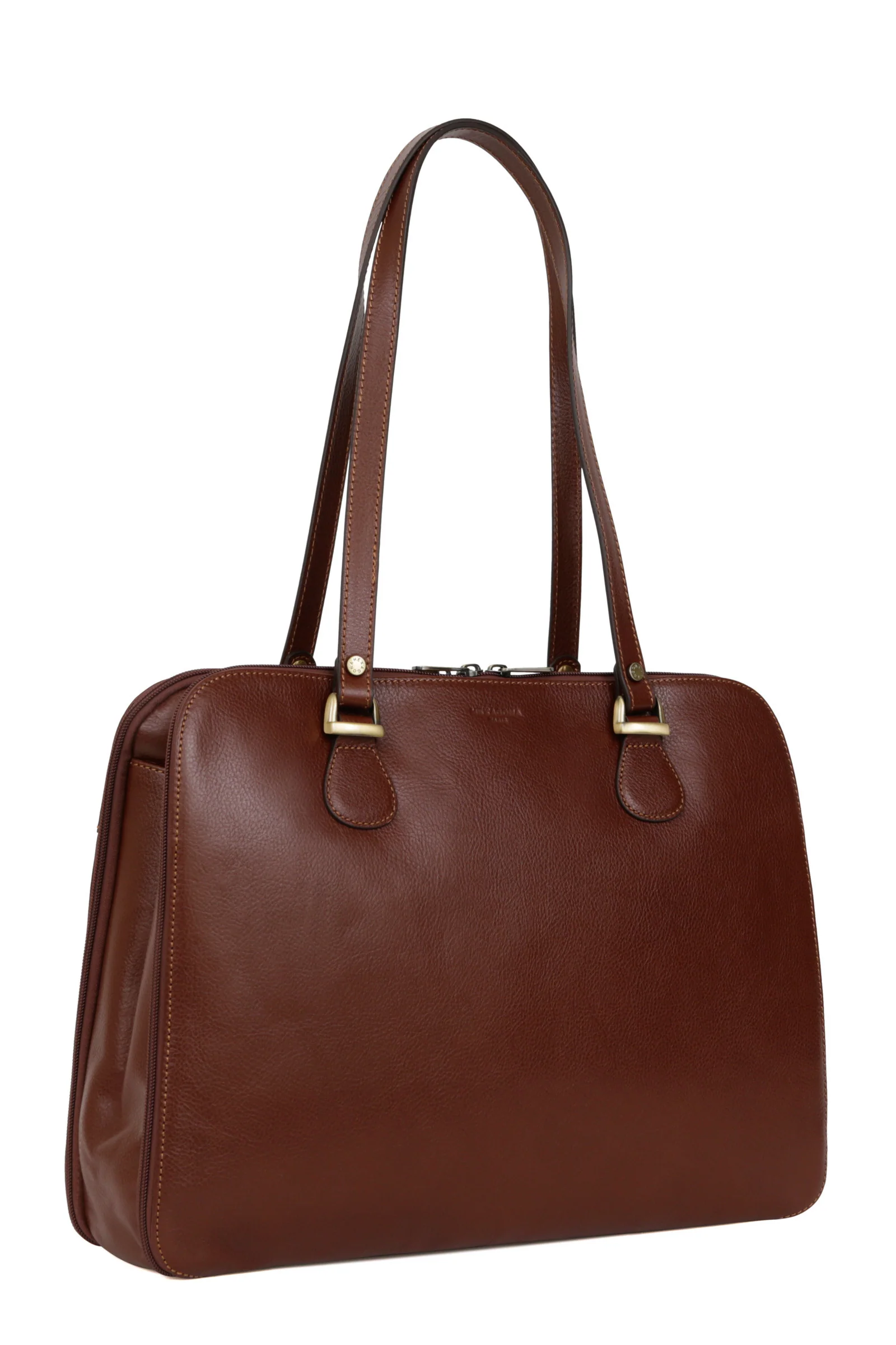 Sac porté épaule 2 anses - Tablette & A4 - Cuir - Image 15